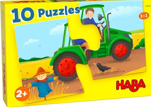 10 Puzzles - Auf dem Bauernhof