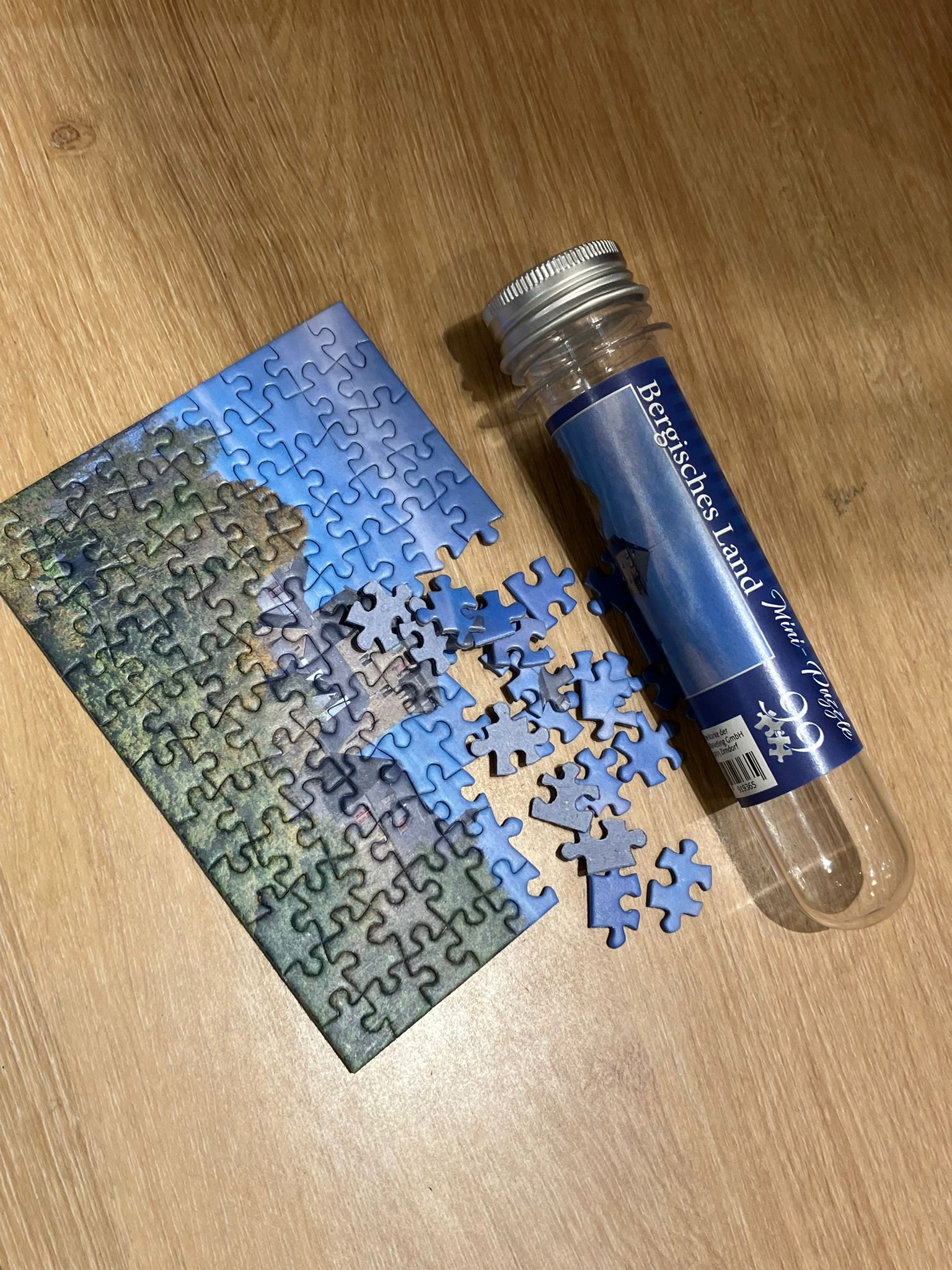 Mini-Puzzle Bergisches Land