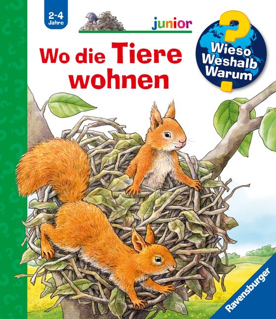 Wieso? Weshalb? Warum? junior, Band 46: Wo die Tiere wohnen