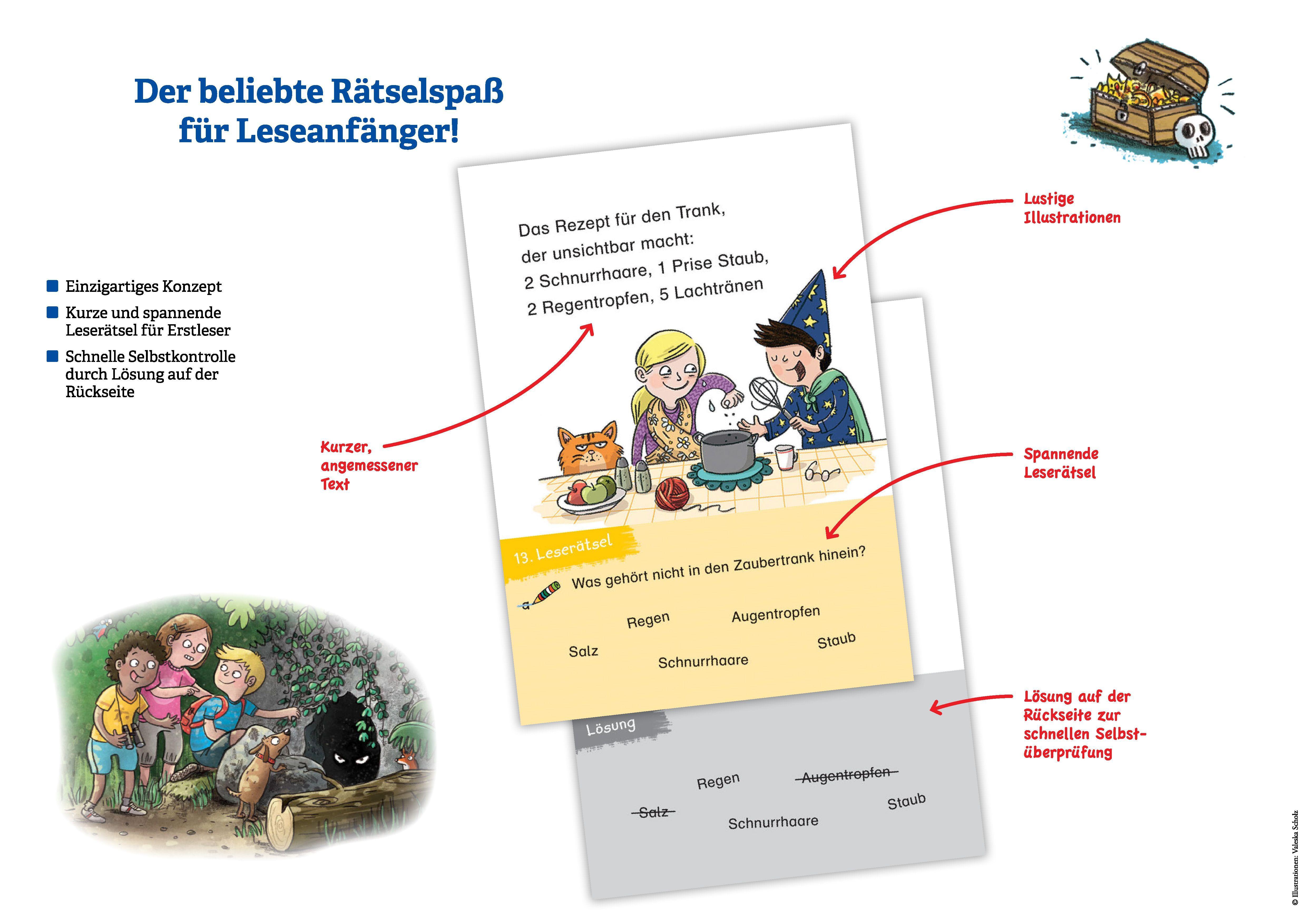 Leseprofi - 3-Minuten-Leserätsel für Erstleser: Einfach tierisch