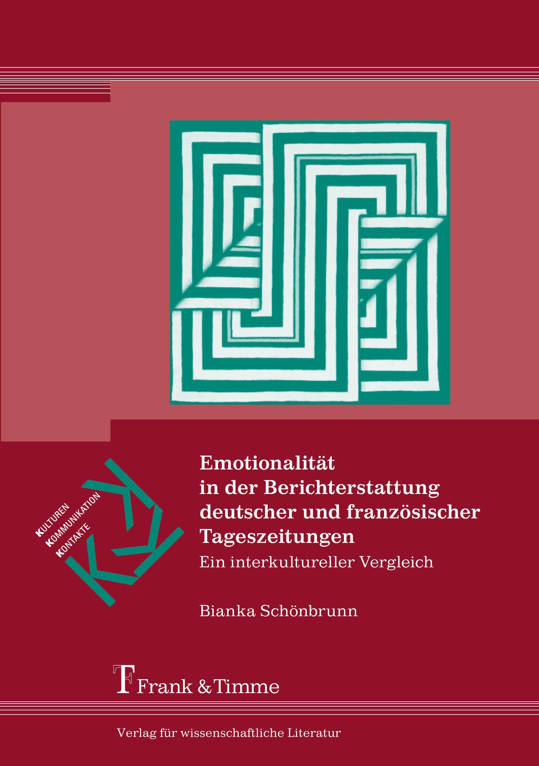 Emotionalität in der Berichterstattung deutscher und französischer Tageszeitungen