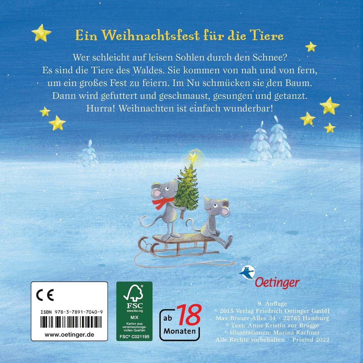 Wenn die Tiere Weihnachten feiern