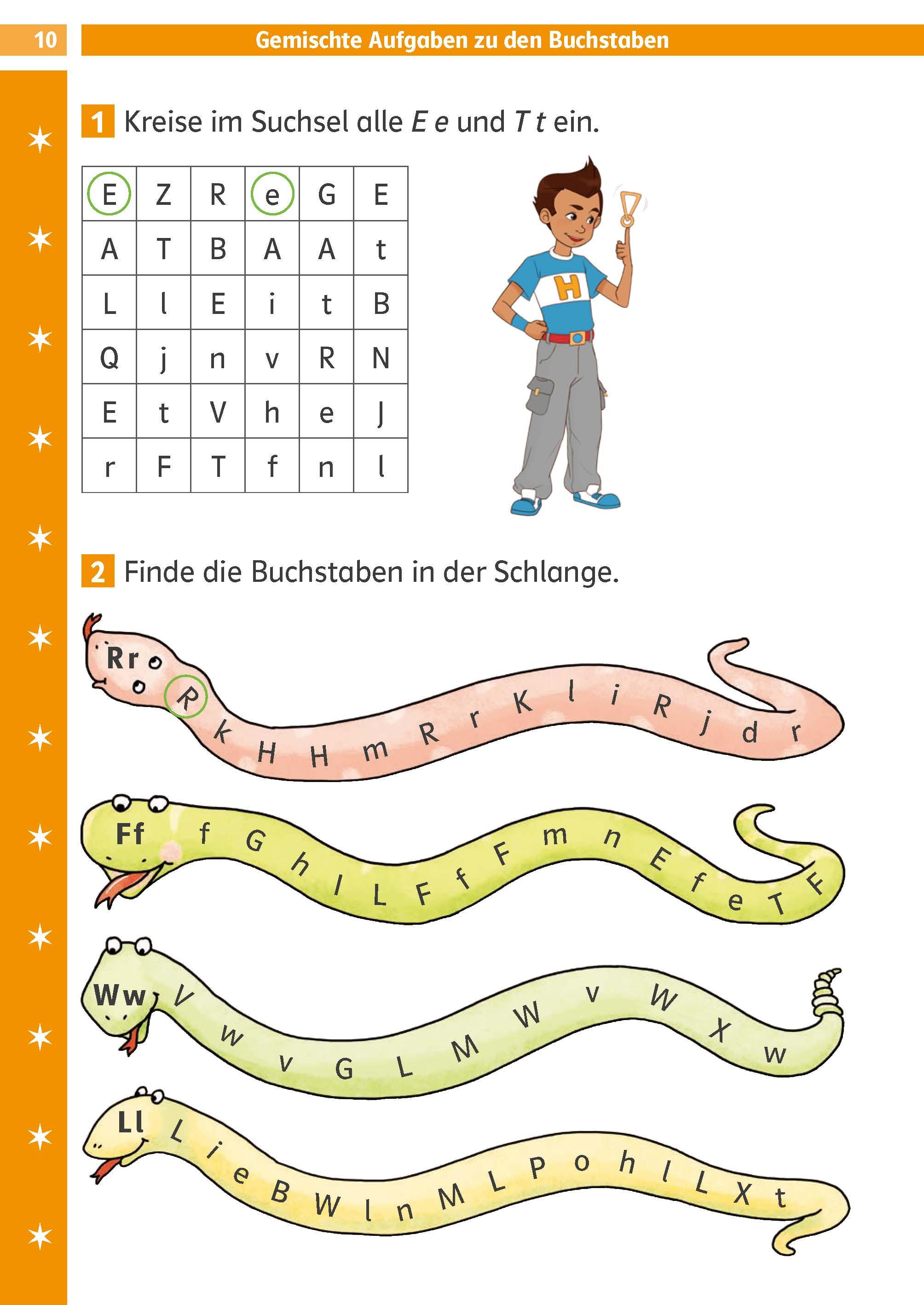 Die Deutsch-Helden. Lesen und schreiben 1. Klasse