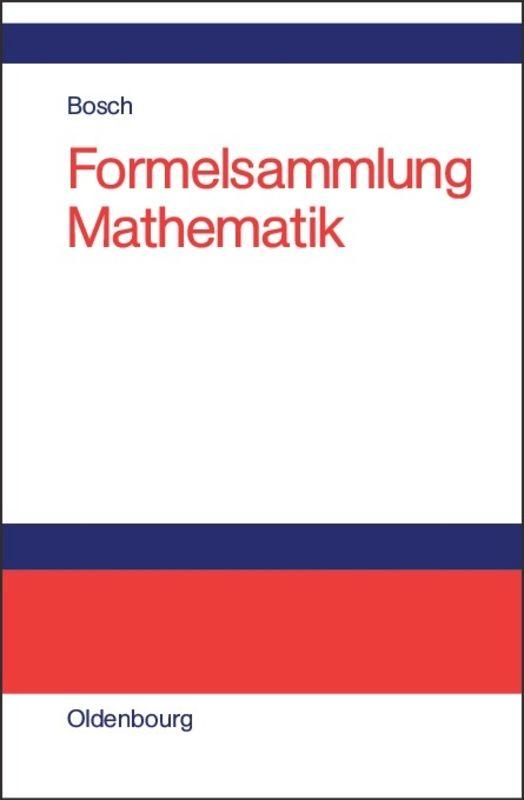 Formelsammlung Mathematik