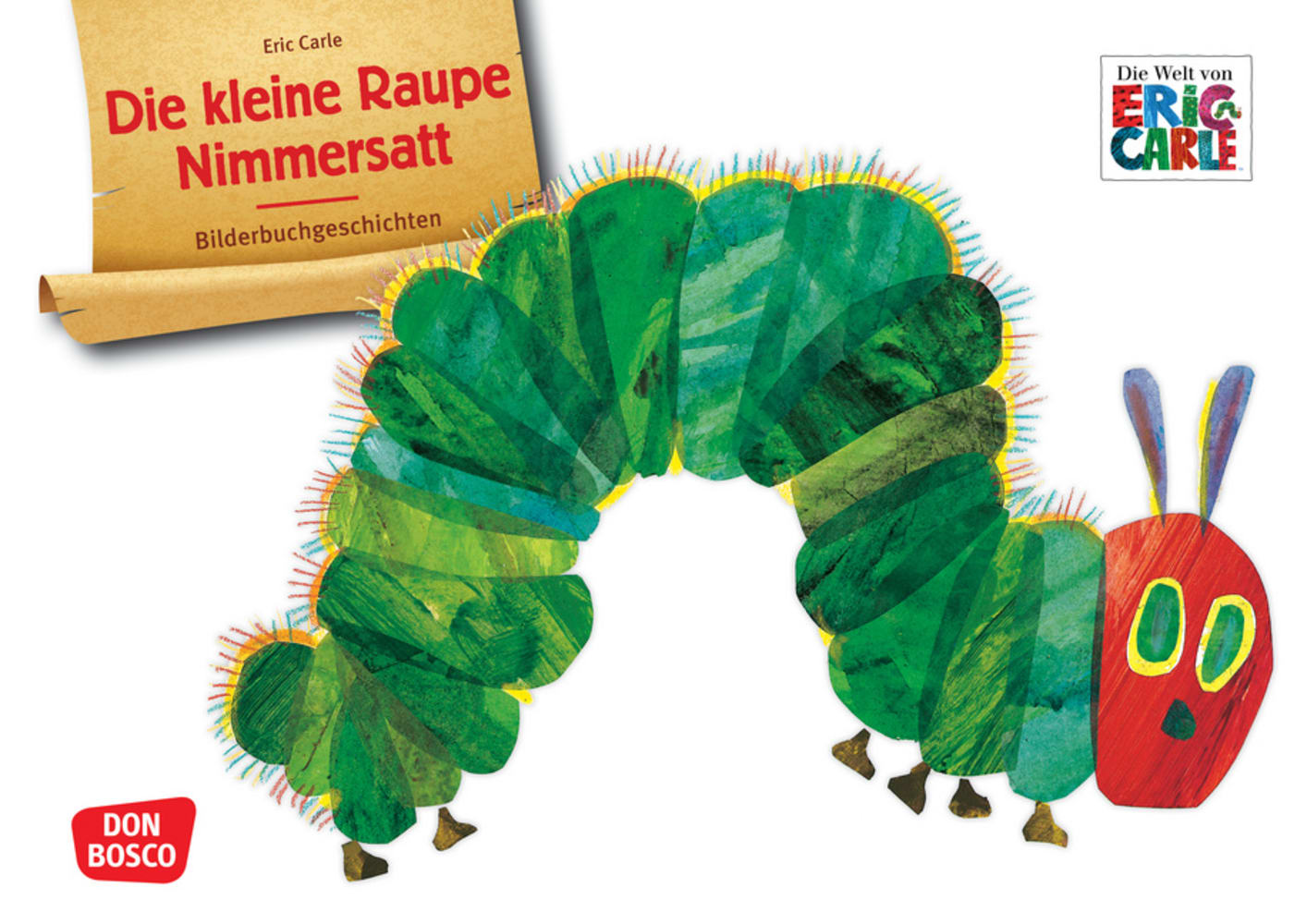 Die kleine Raupe Nimmersatt. Kamishibai Bildkartenset.