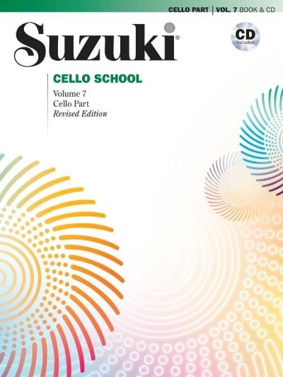 Suzuki Cello School, Vol 7: Cello Part, Book & CD