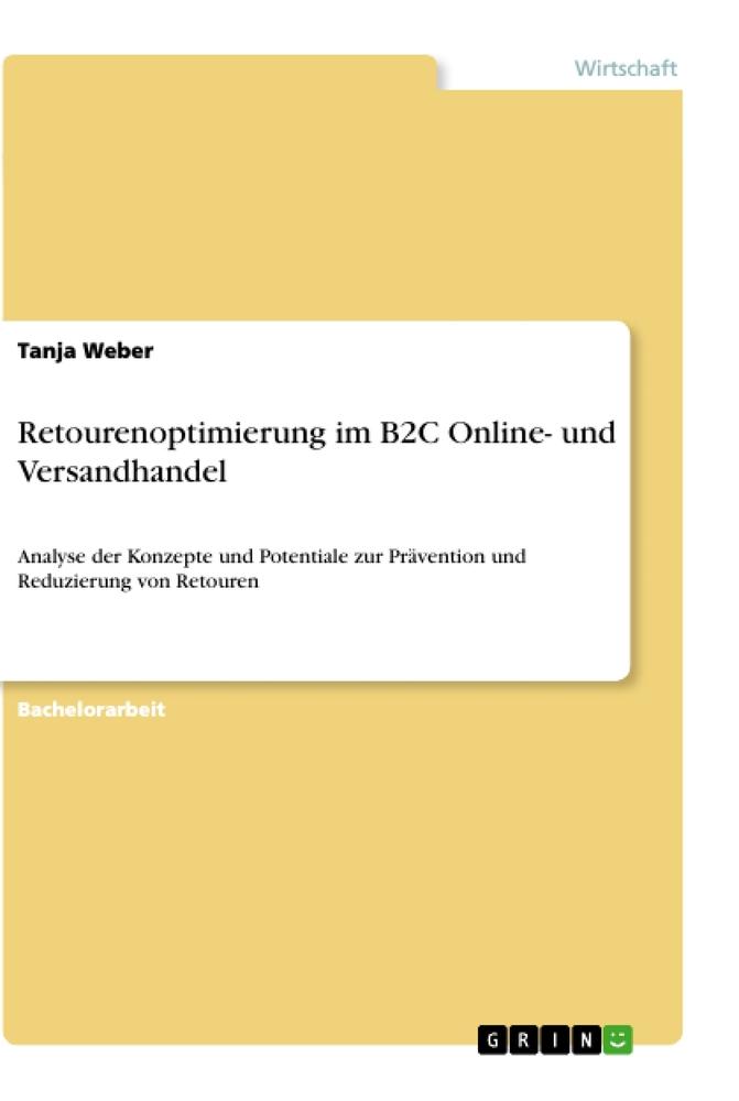 Retourenoptimierung im B2C Online- und Versandhandel