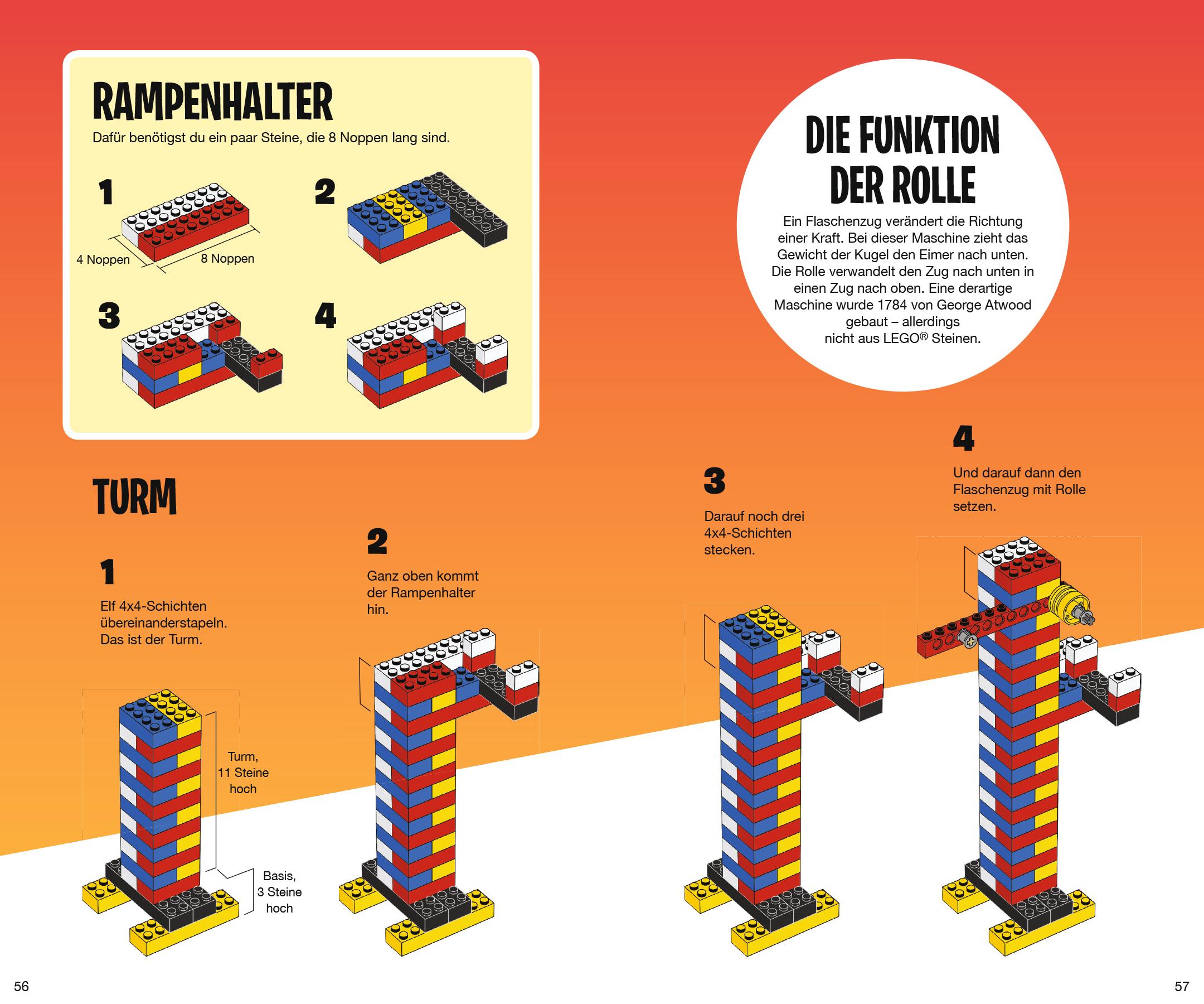 LEGO® Kettenreaktionen: Baue dir 10 bewegliche Maschinen