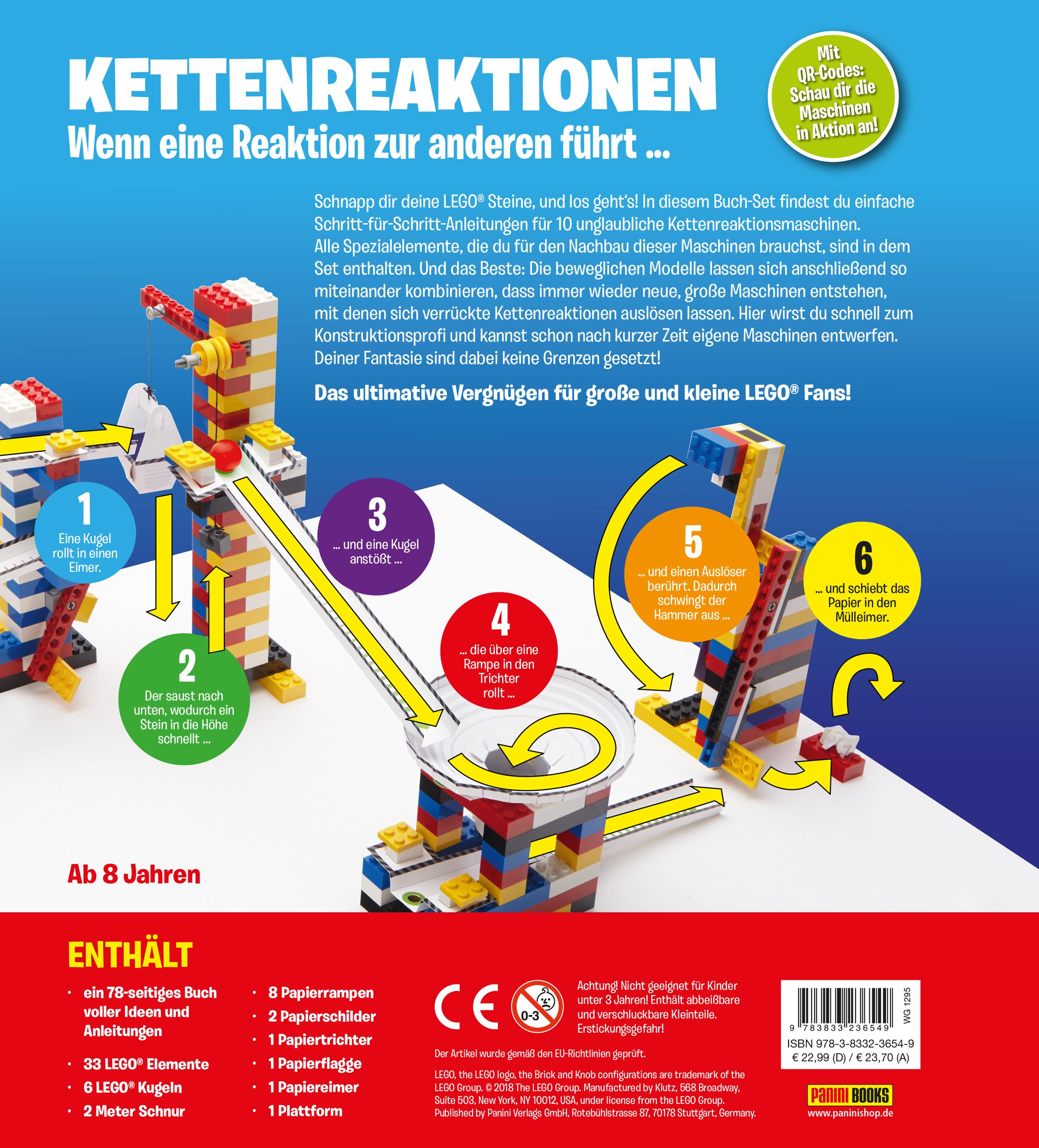 LEGO® Kettenreaktionen: Baue dir 10 bewegliche Maschinen