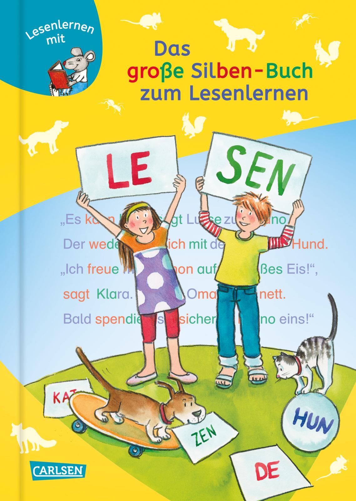 LESEMAUS zum Lesenlernen Sammelbände: Das große Silben-Buch zum Lesenlernen