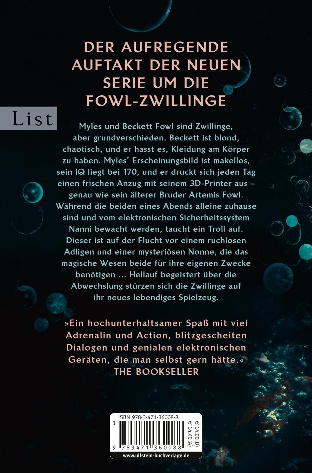 Die Fowl-Zwillinge und der geheimnisvolle Jäger