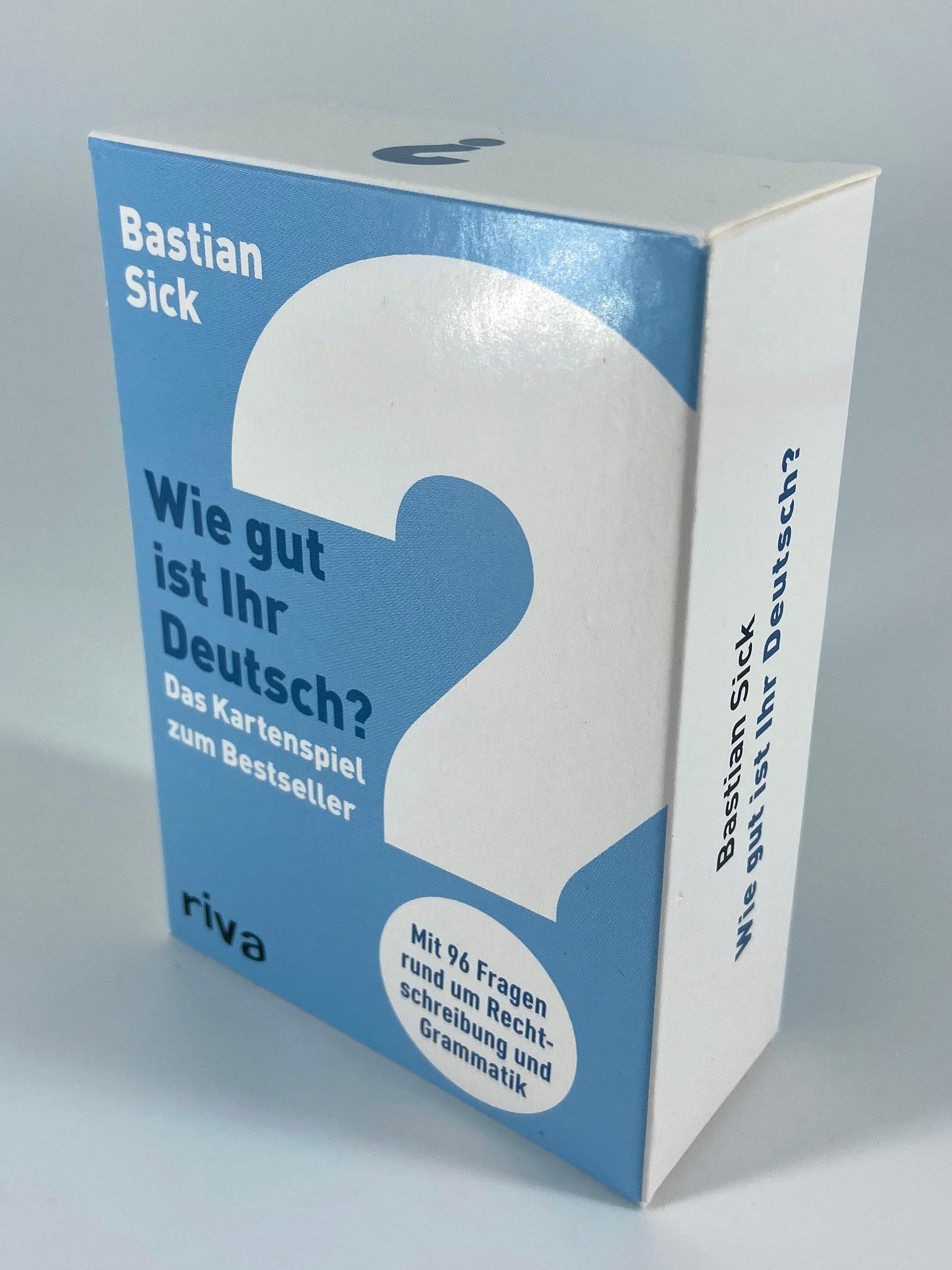 Wie gut ist Ihr Deutsch? - Das Kartenspiel zum Bestseller