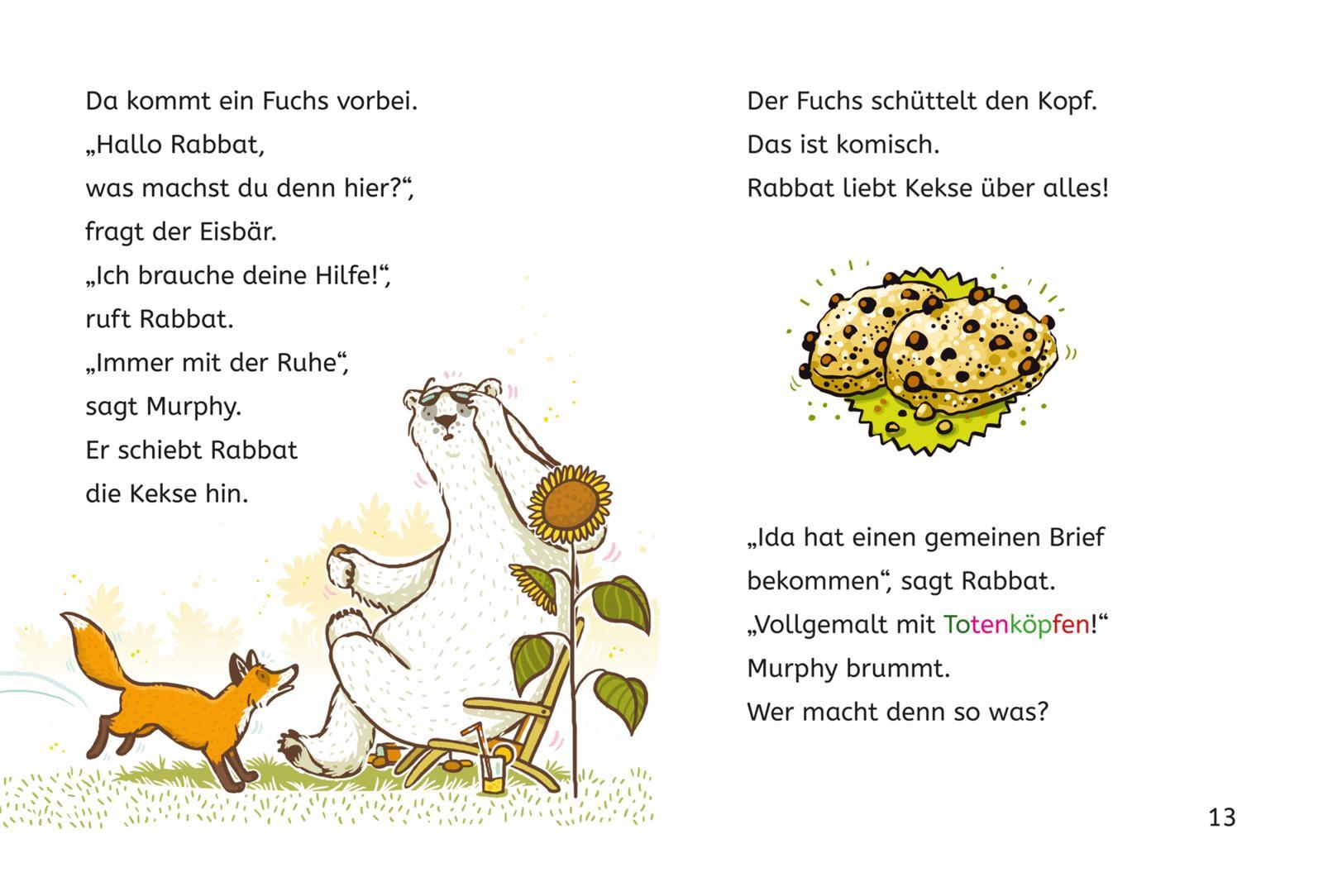 Die Schule der magischen Tiere ermittelt 1: Der grüne Glibber-Brief (Zum Lesenlernen)