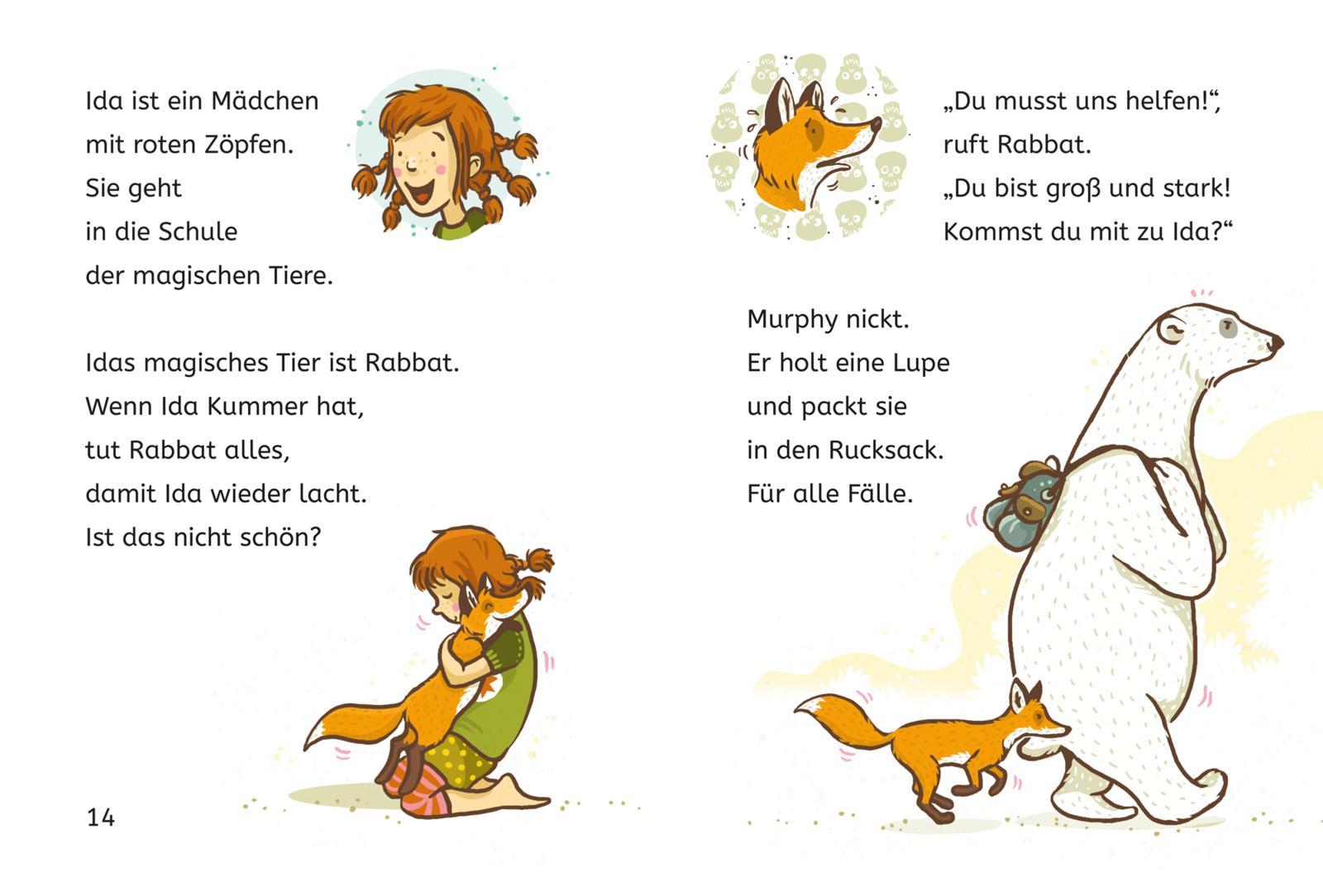 Die Schule der magischen Tiere ermittelt 1: Der grüne Glibber-Brief (Zum Lesenlernen)