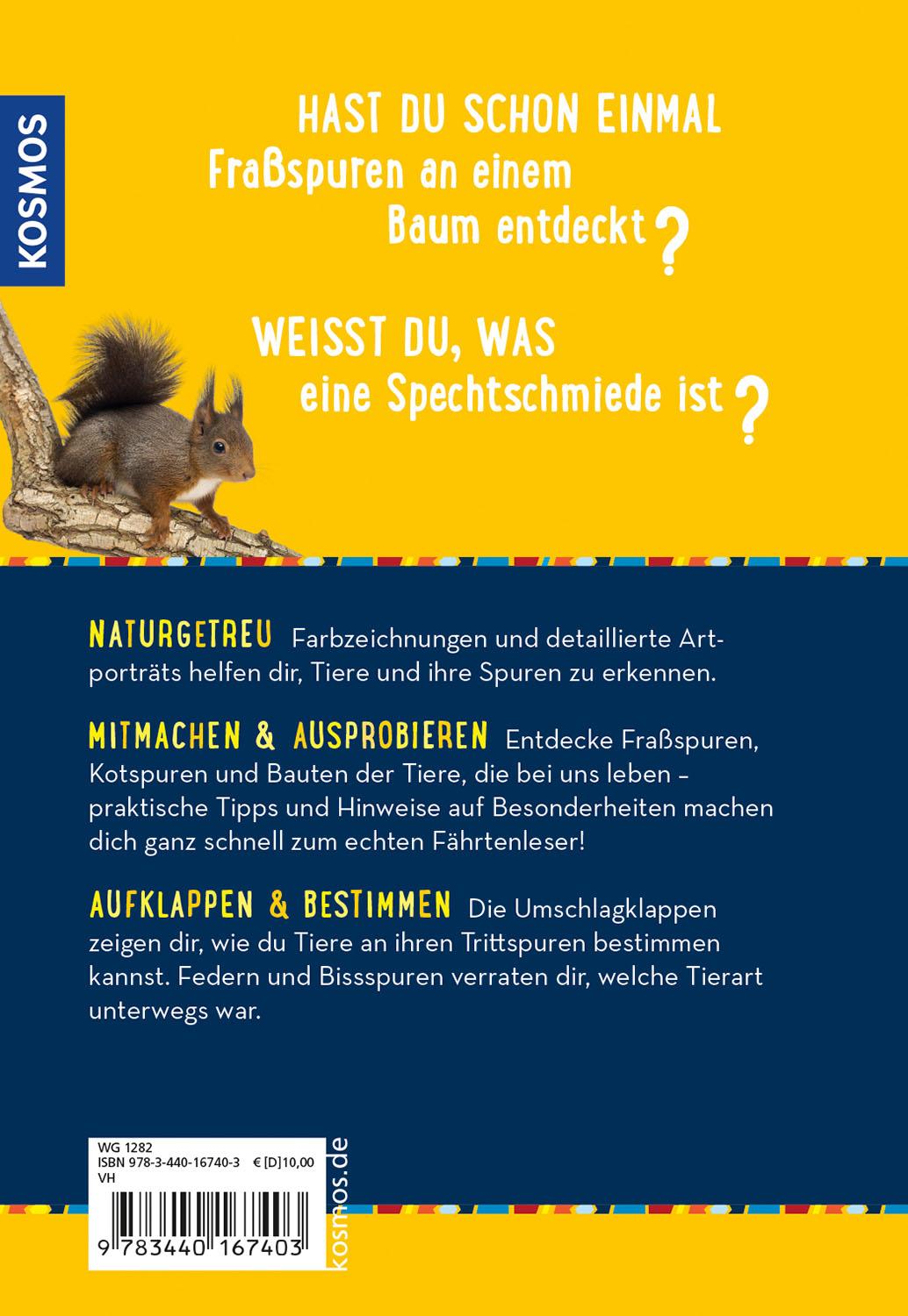 Welche Tierspur ist das? Kindernaturführer