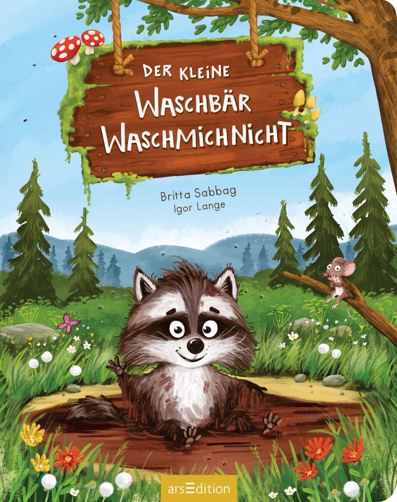 Der kleine Waschbär Waschmichnicht - Pappeausgabe