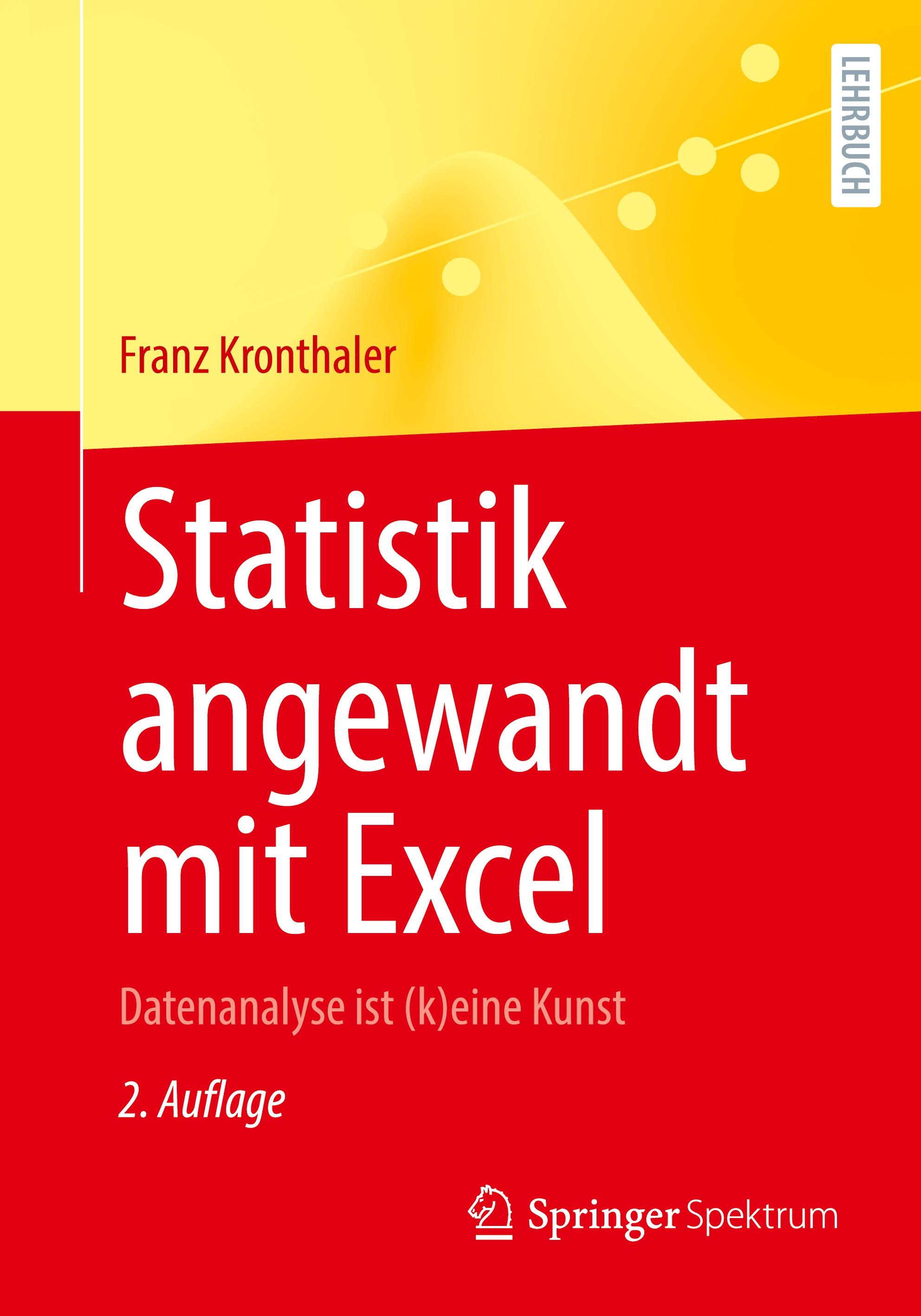 Statistik angewandt mit Excel