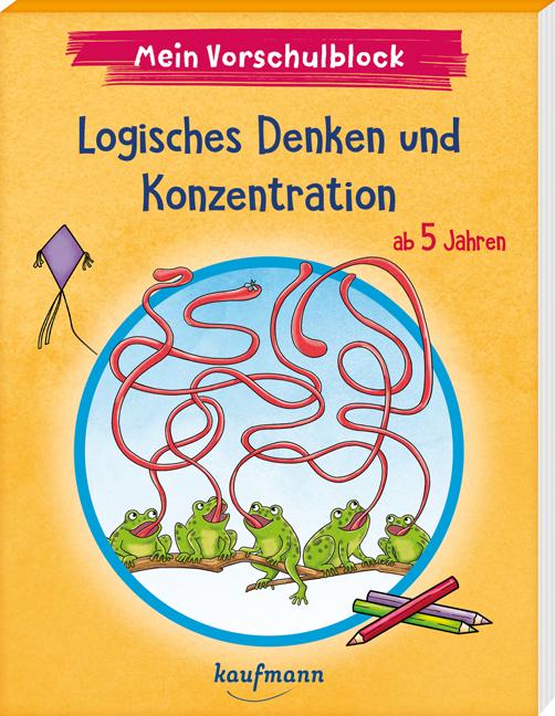 Mein Vorschulblock - Logisches Denken und Konzentration