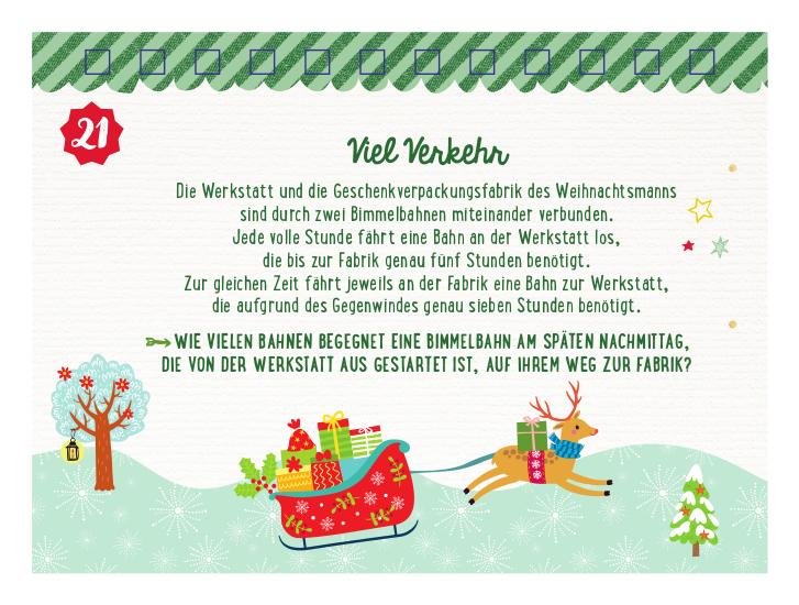 24 knifflig-gute Weihnachtsrätsel