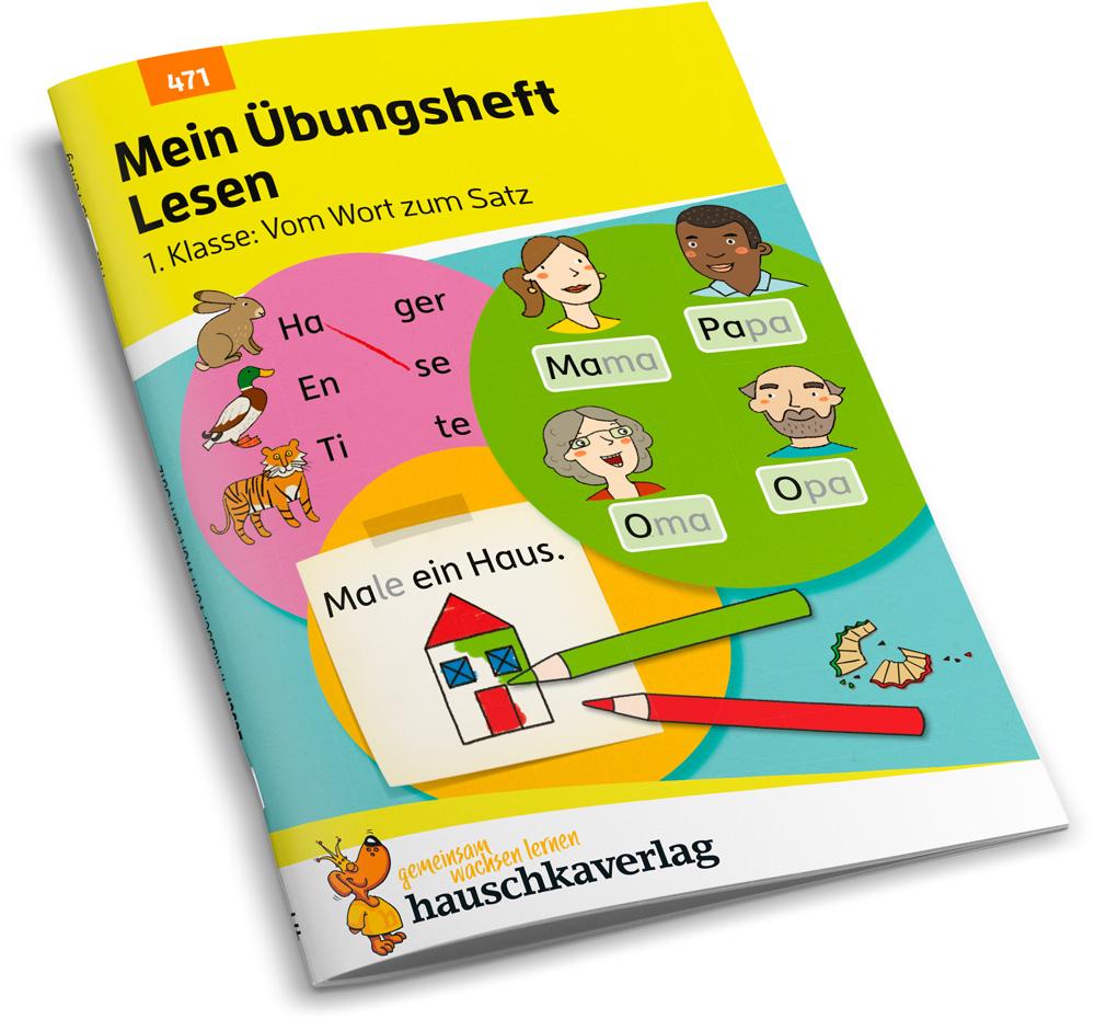 Mein Übungsheft Lesen 1. Klasse - Vom Wort zum Satz