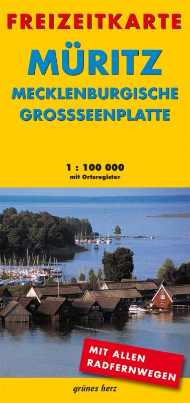 Müritz - Mecklenburgische Großseenplatte 1 : 100 000