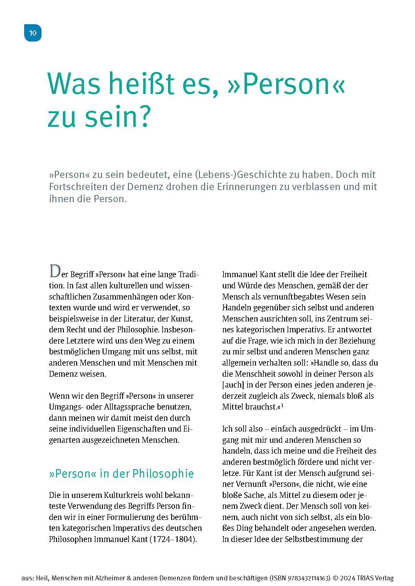 Menschen mit Alzheimer & anderen Demenzen fördern und beschäftigen