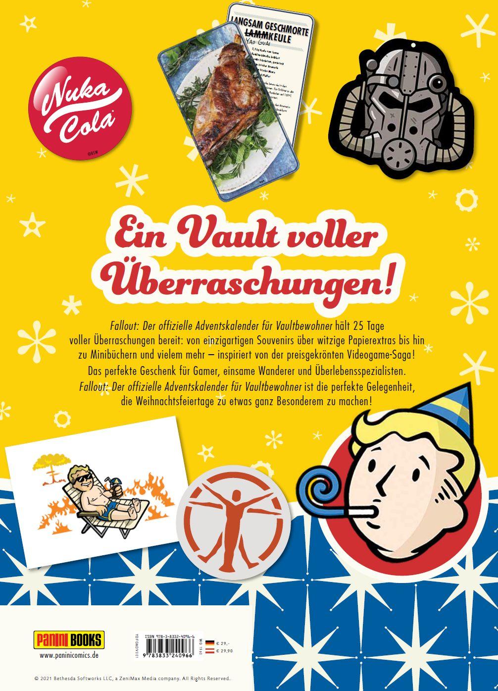 Fallout: Der offizielle Adventskalender für Vaultbewohner