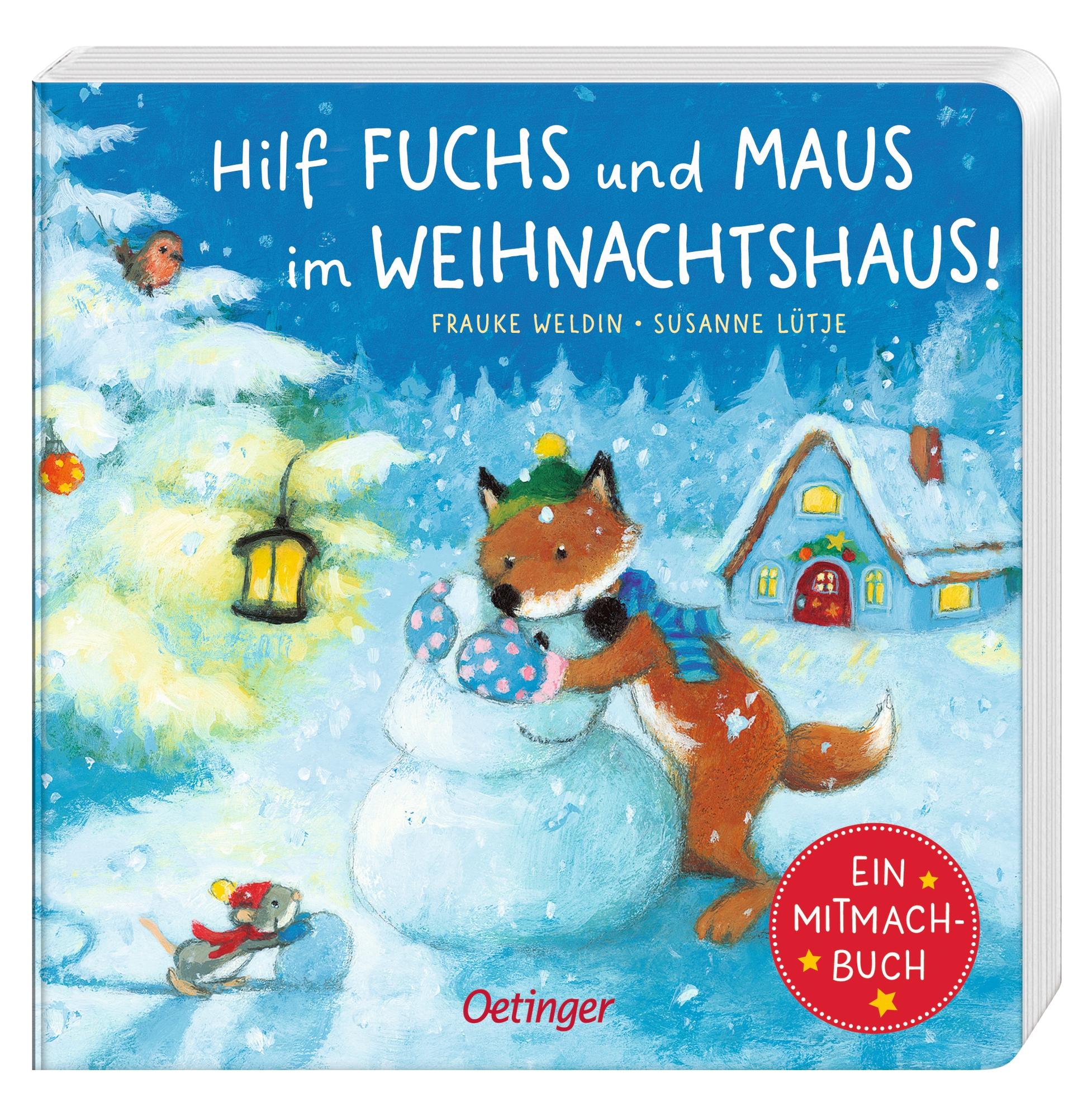 Hilf Fuchs und Maus im Weihnachtshaus!