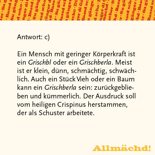 Dialekt-Quiz Franken Allmächd (Neuauflage)