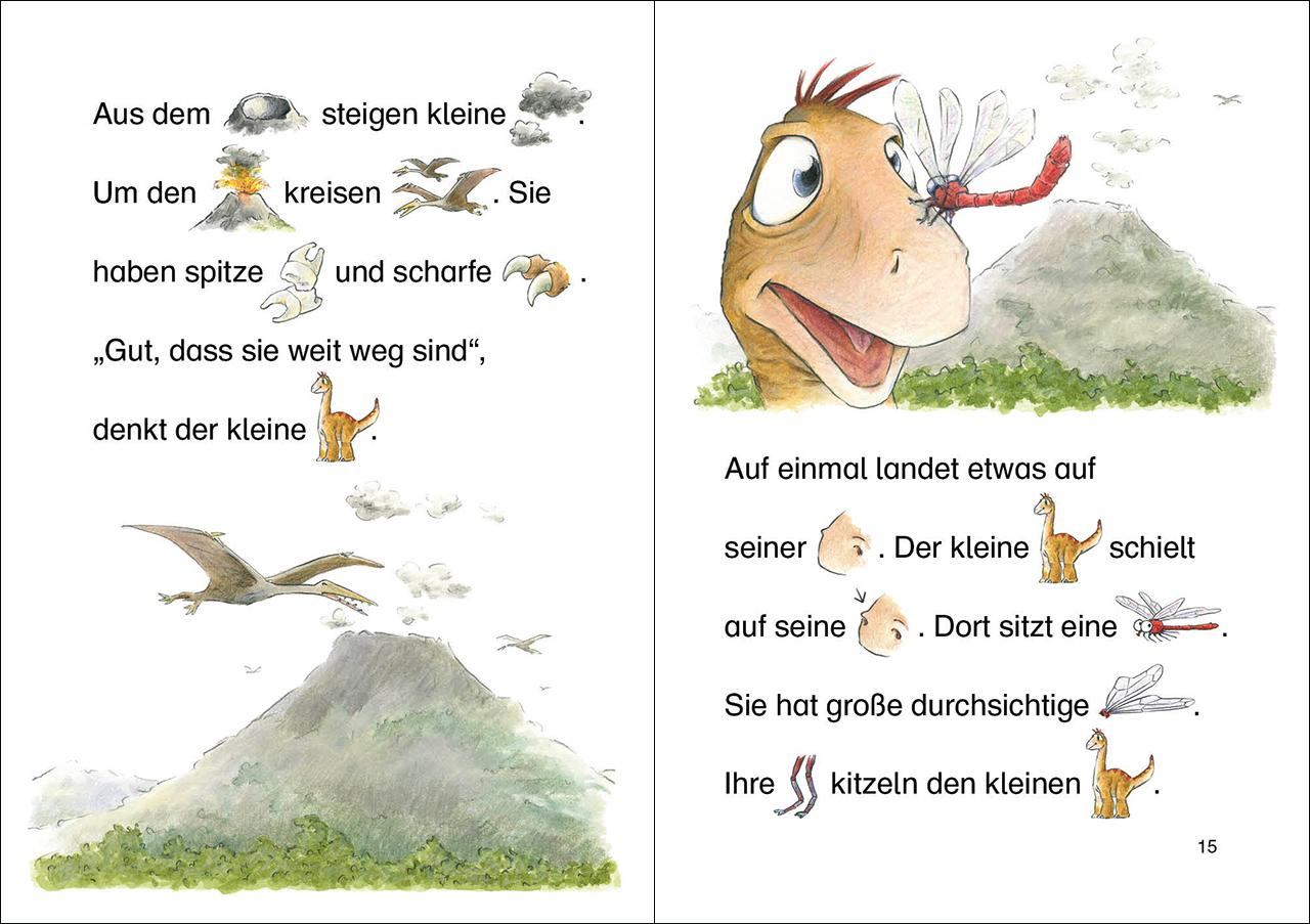 Lesenlernen in 3 Schritten - Die schönsten Dinogeschichten