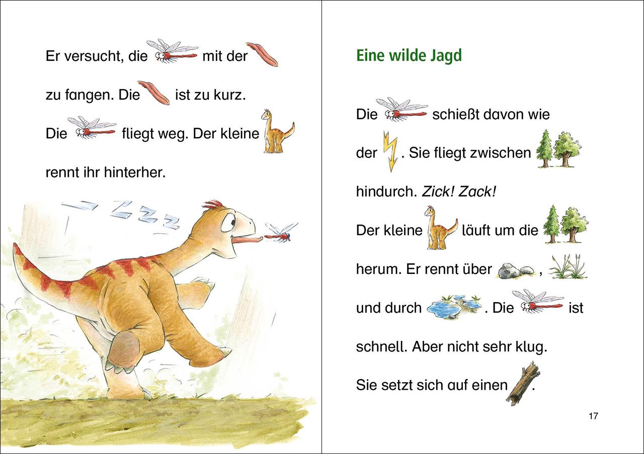 Lesenlernen in 3 Schritten - Die schönsten Dinogeschichten