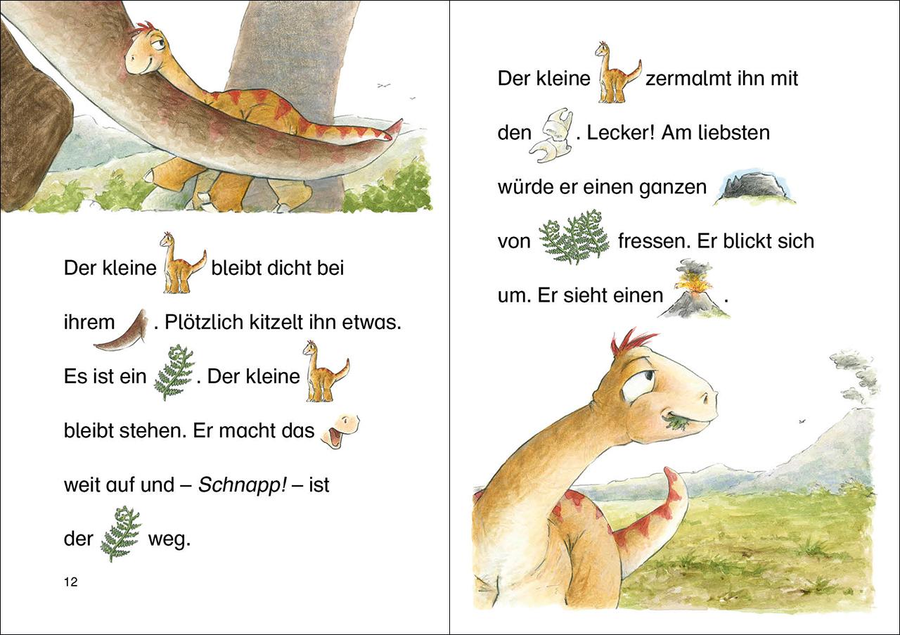 Lesenlernen in 3 Schritten - Die schönsten Dinogeschichten