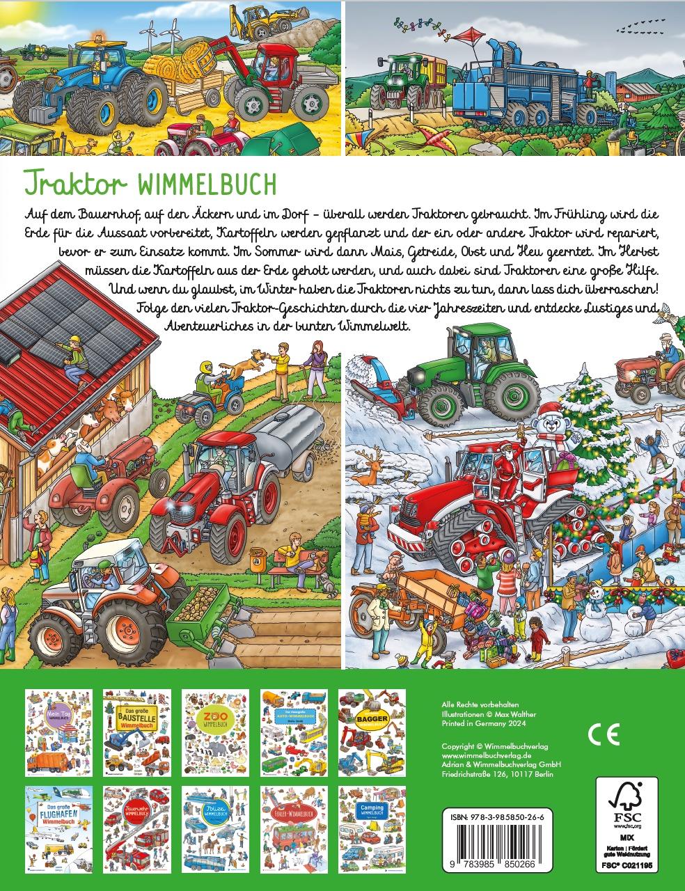 Traktor Wimmelbuch