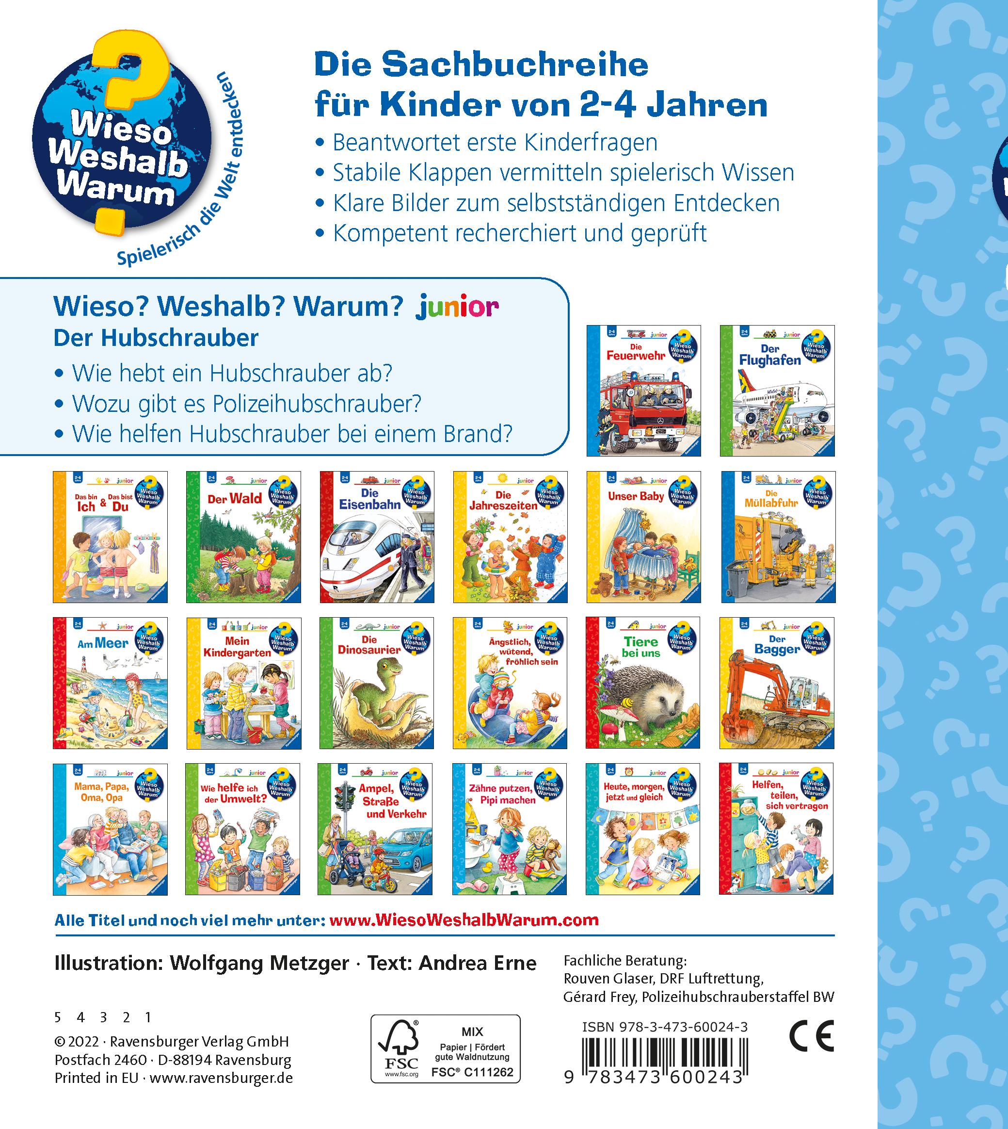 Wieso? Weshalb? Warum? junior, Band 26: Der Hubschrauber