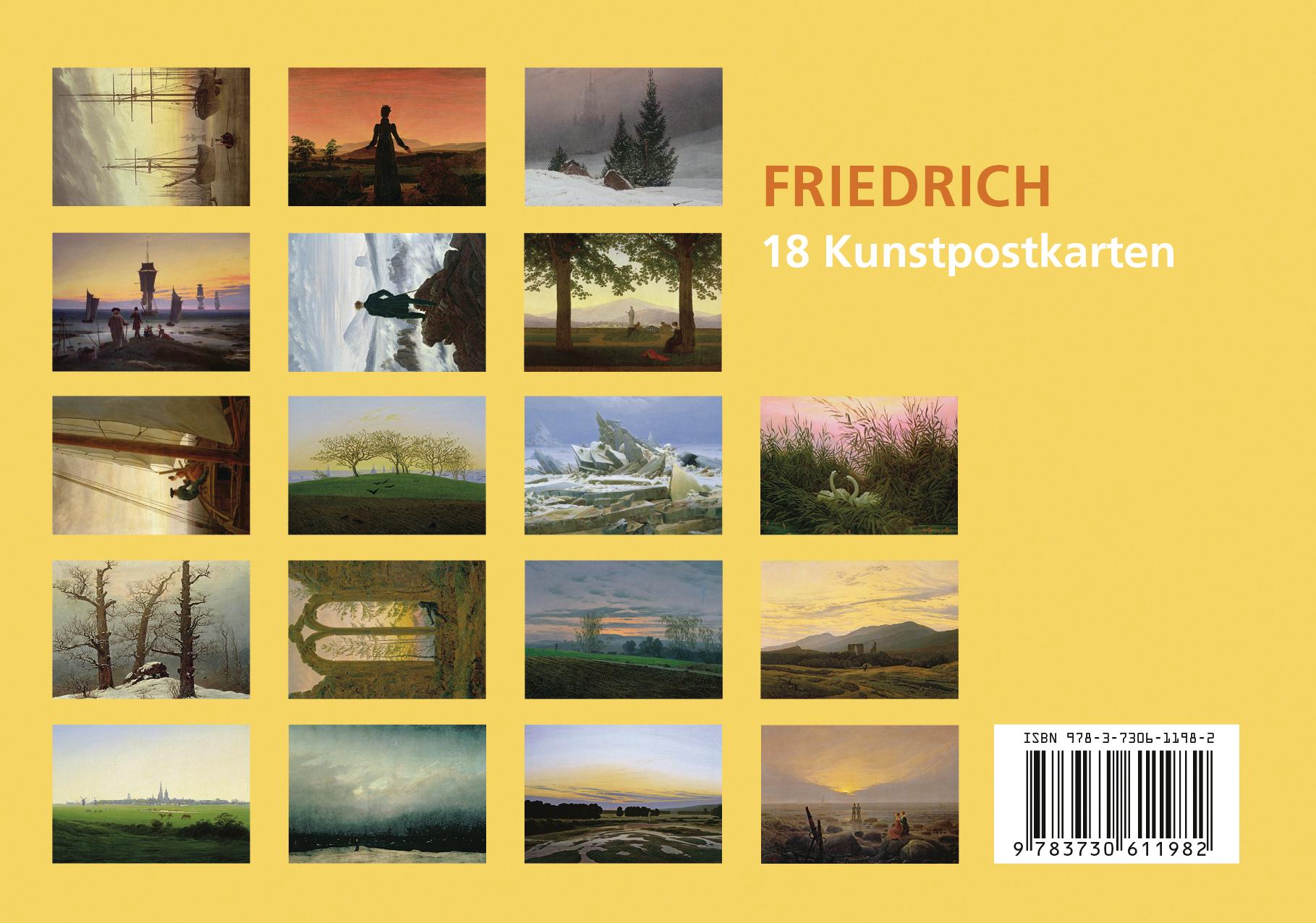 Postkarten-Set Caspar David Friedrich