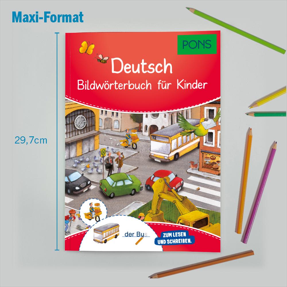 PONS Bildwörterbuch Deutsch für Kinder