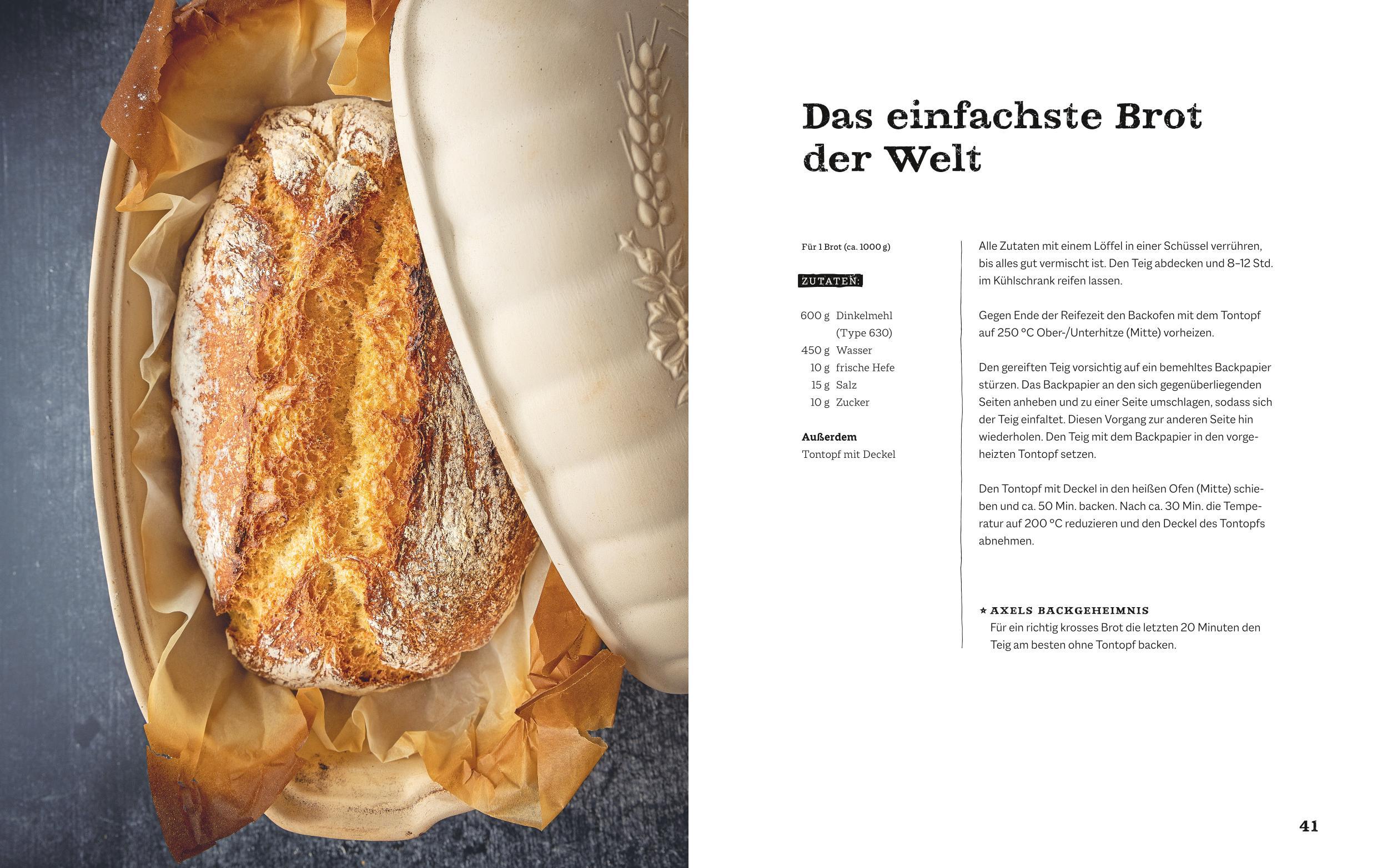 Das einfachste Brot der Welt