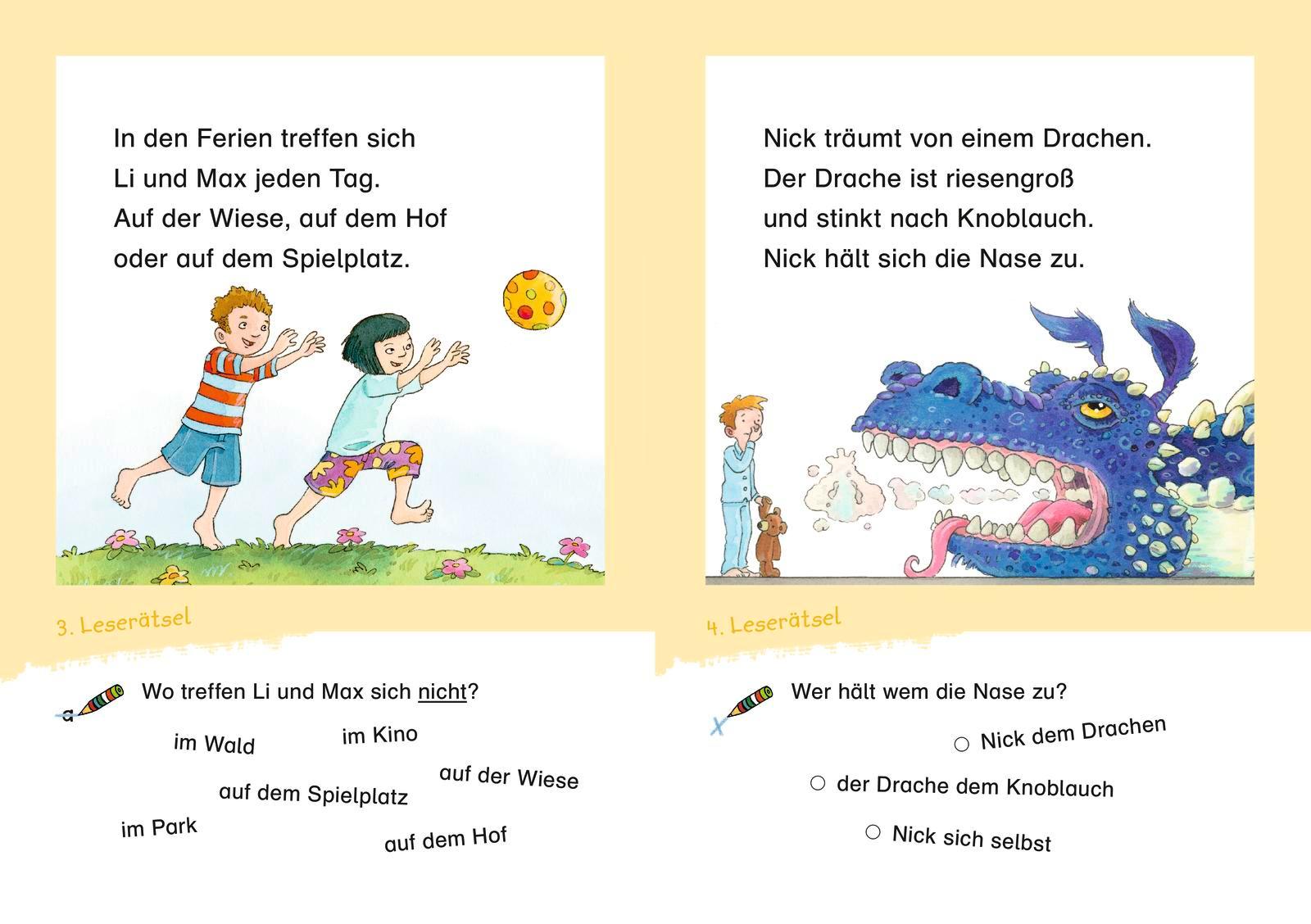 Duden Leseprofi - Lustige Leserätsel für Erstleser, 1. Klasse