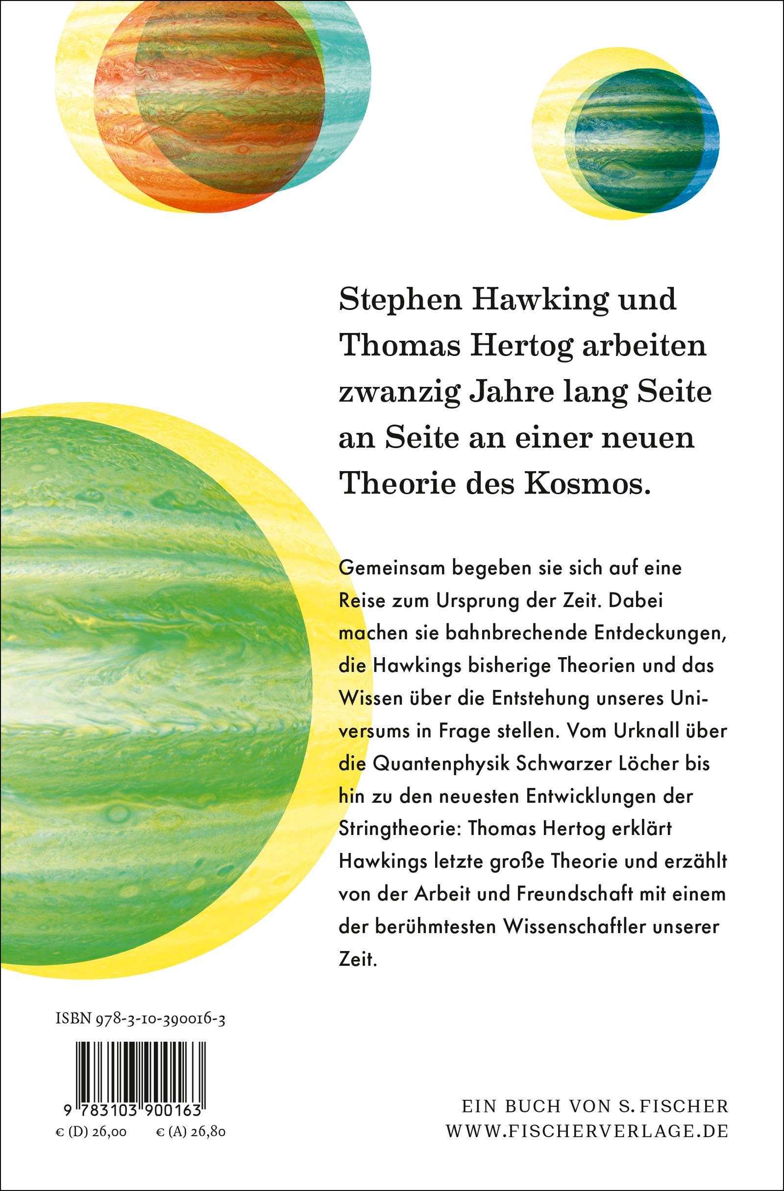 Der Ursprung der Zeit - Mein Weg mit Stephen Hawking zu einer neuen Theorie des Universums