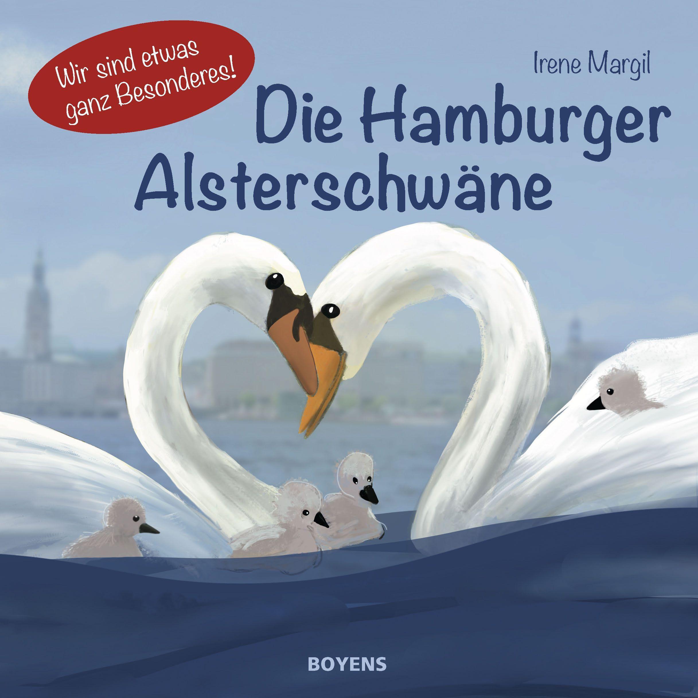 Die Hamburger Alsterschwäne