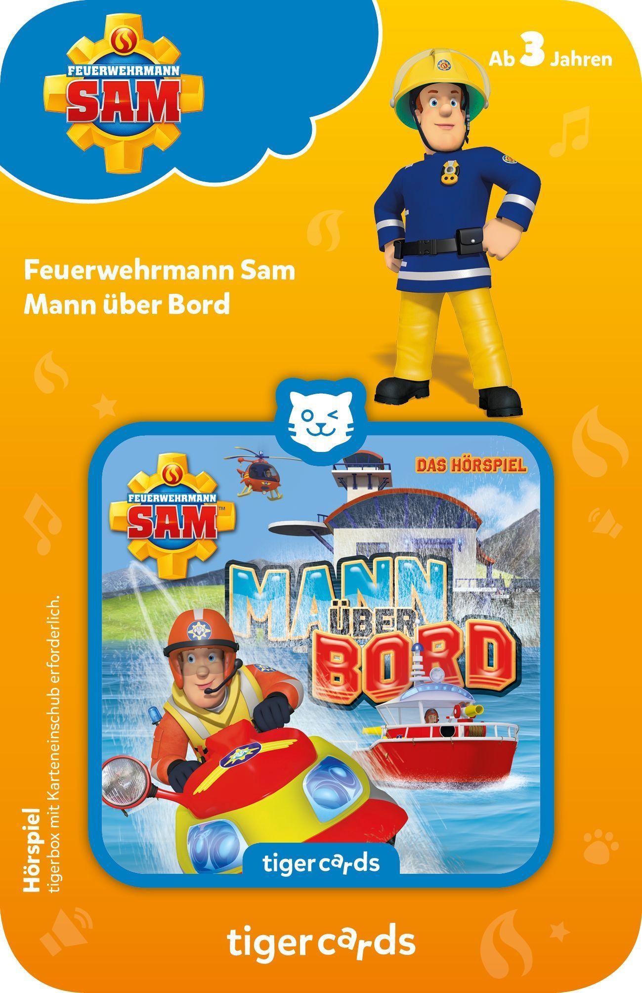 tigercard - Feuerwehrmann Sam - Mann über Bord