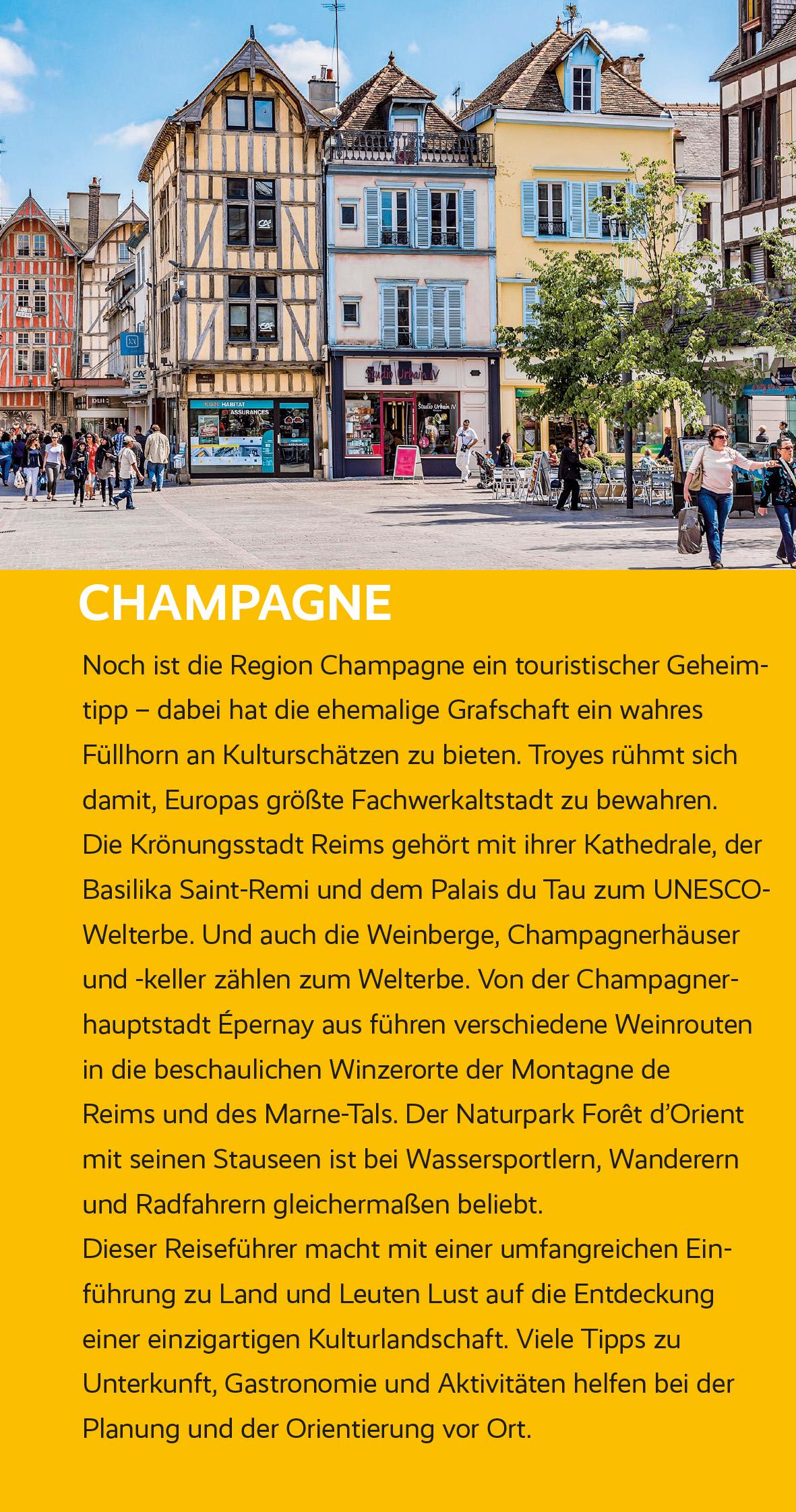 CHAMPAGNE Reiseführer - Trescher Verlag