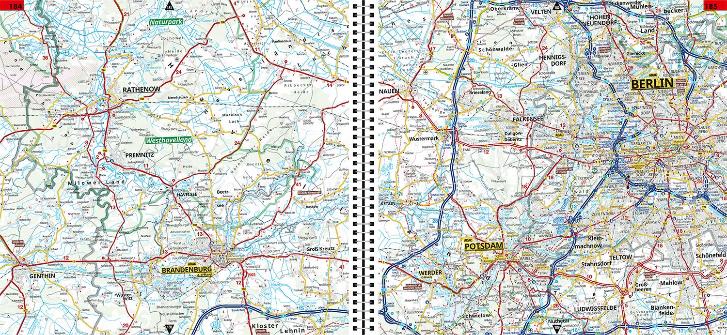 ADAC Autofahreratlas Berlin 1:14.000