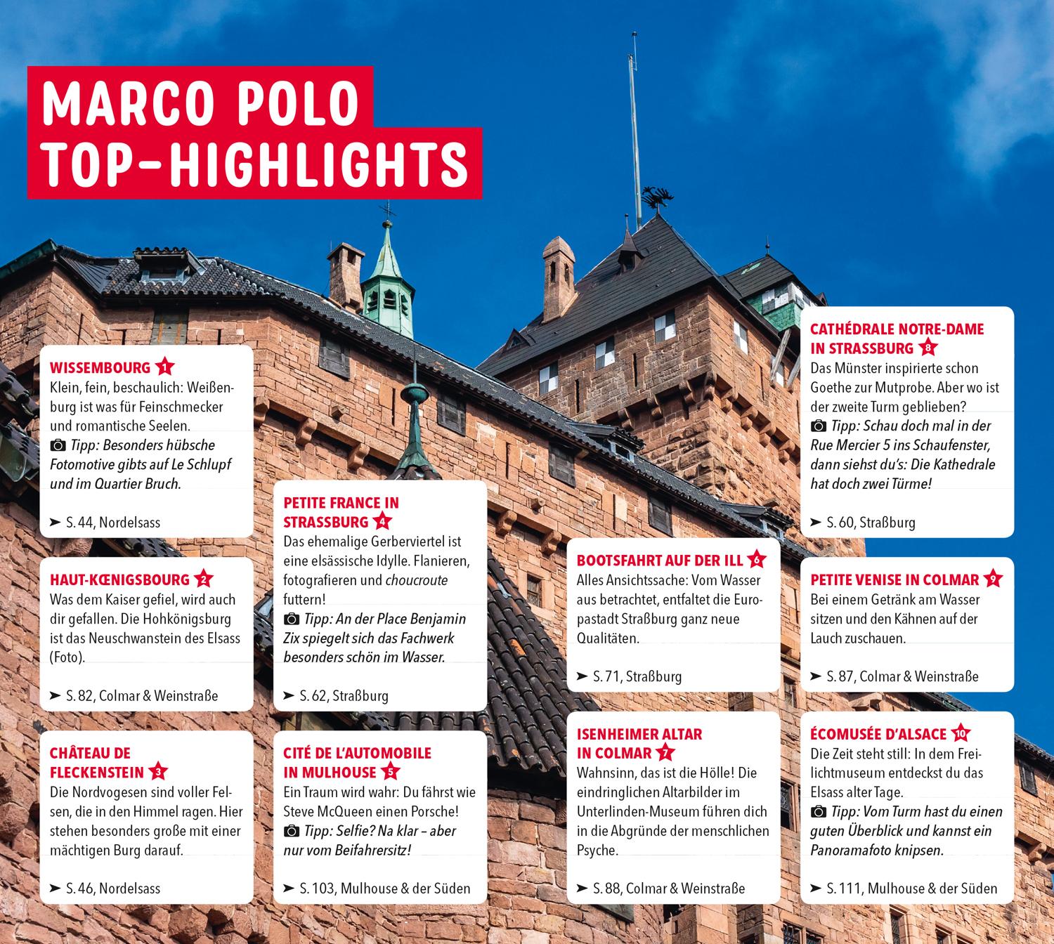 MARCO POLO Reiseführer Elsass