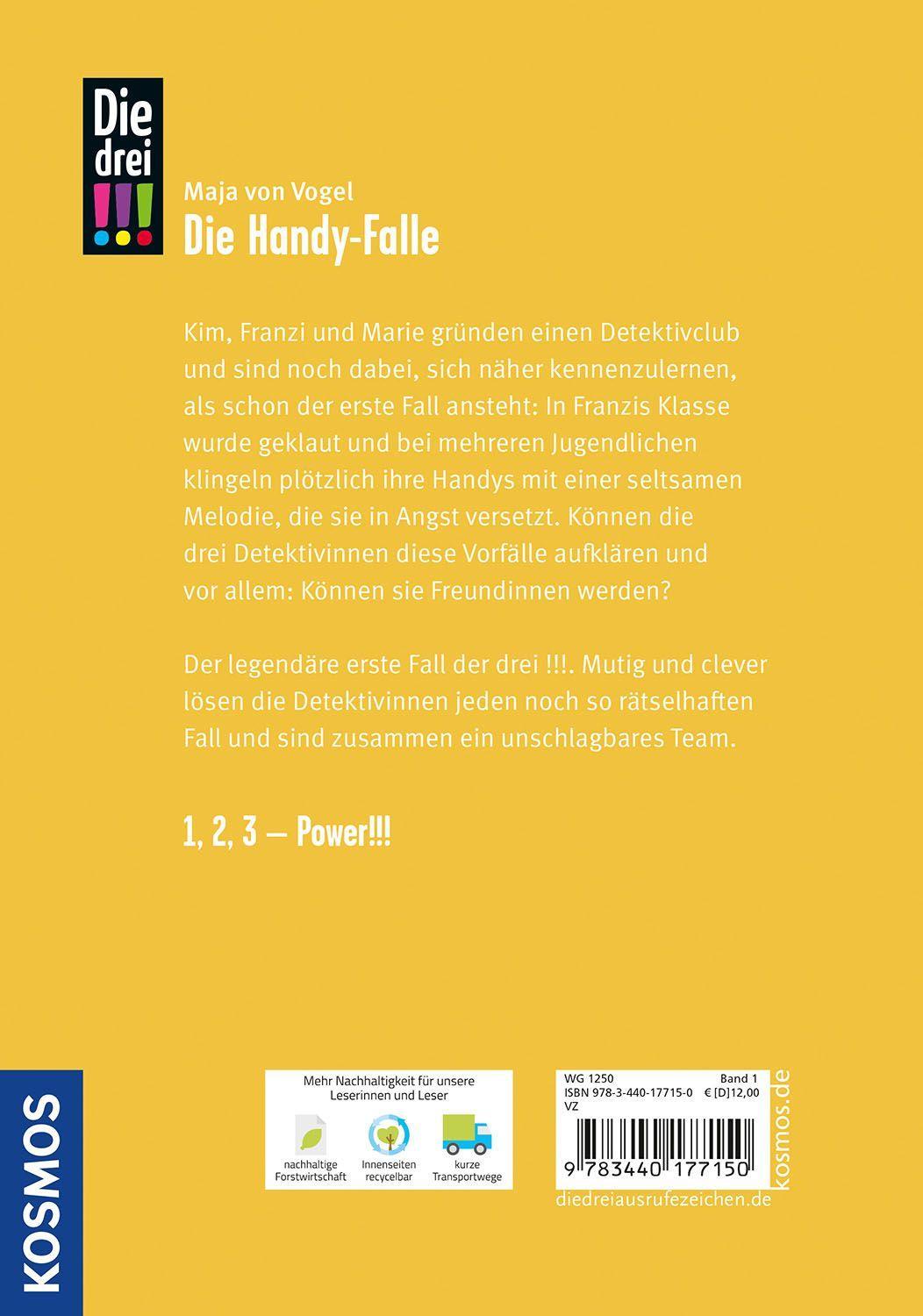 Die drei !!!, 01, Die Handy-Falle (drei Ausrufezeichen)