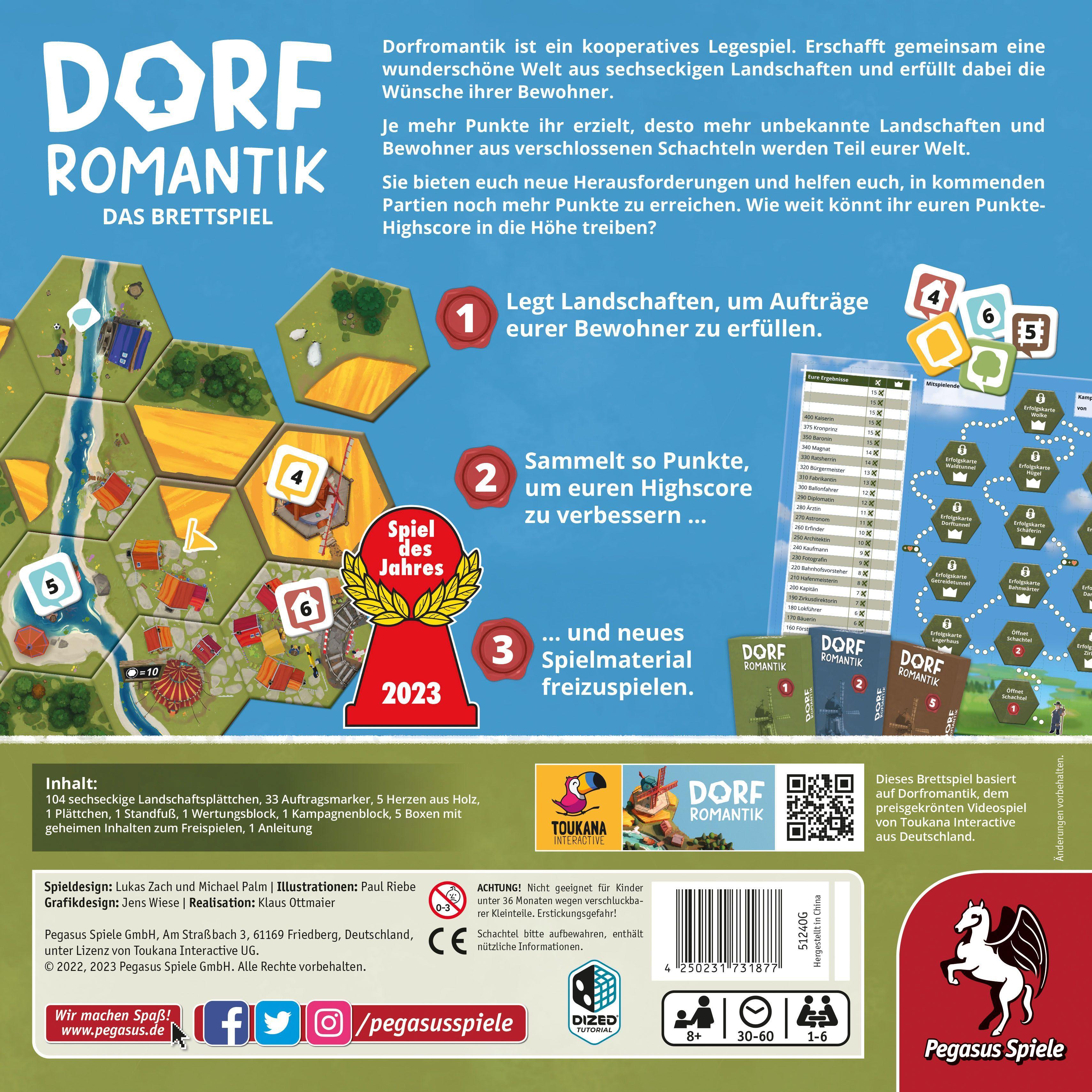 Dorfromantik - Das Brettspiel *Spiel des Jahres 2023*