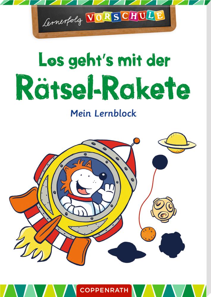 Los geht's mit der Rätsel-Rakete