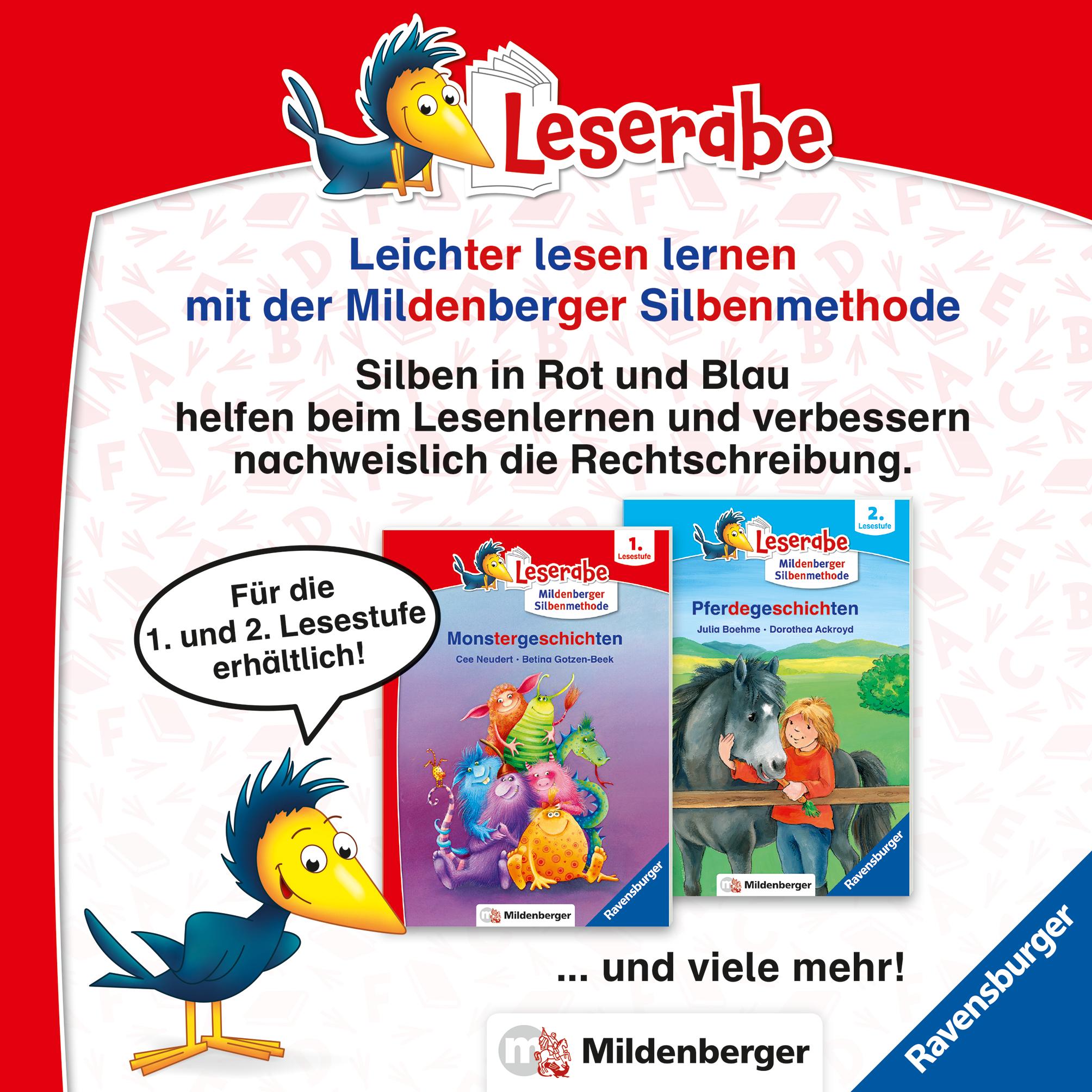 Der Monster-Sheriff - Leserabe ab Klasse 1- Erstlesebuch für Kinder ab 6 Jahren