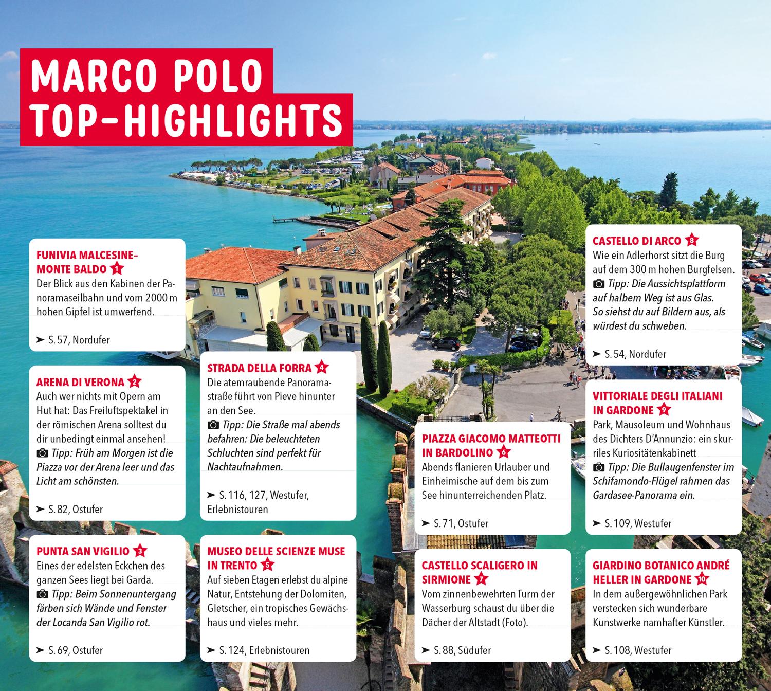 MARCO POLO Reiseführer Gardasee