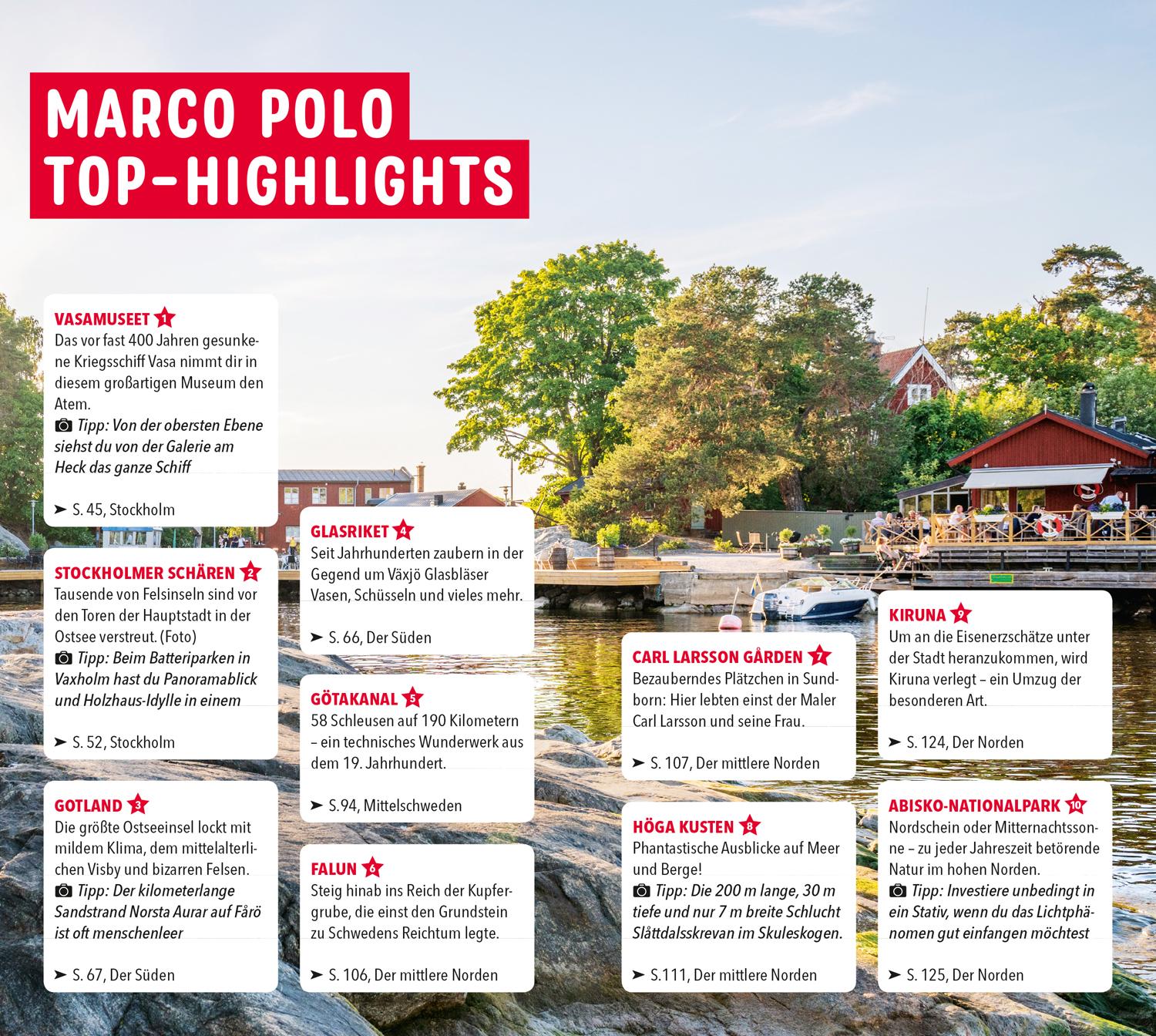 MARCO POLO Reiseführer Schweden